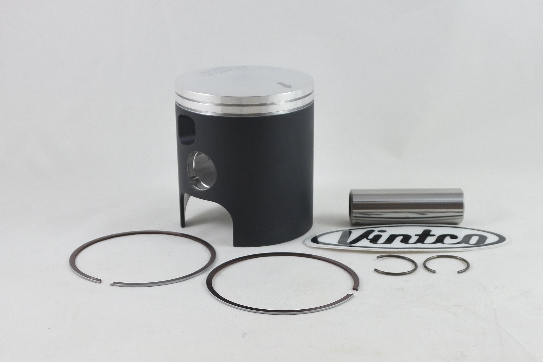 PISTON KIT 87-89 KAWASAKI KX 250 67.40mm STANDARD VINTCO PSK18-00 image 1