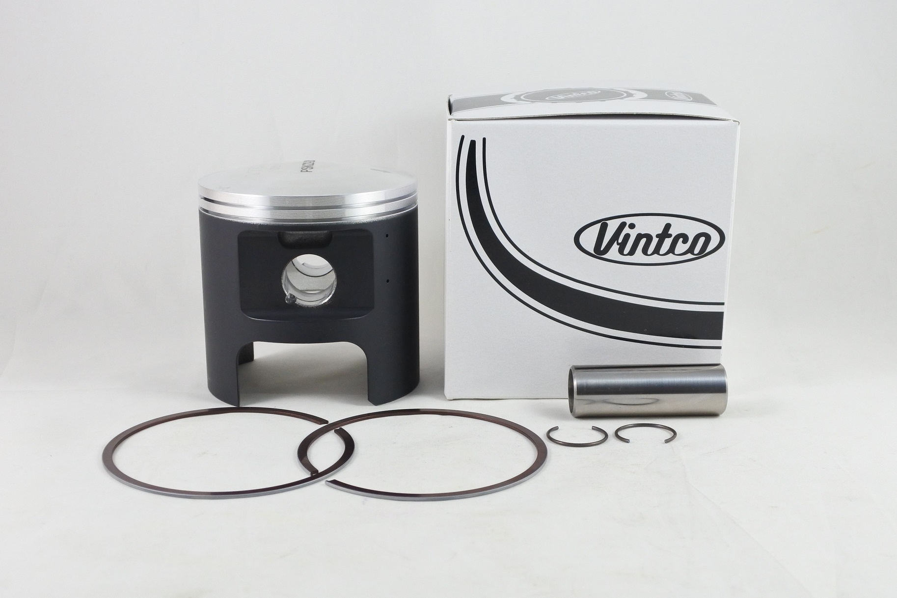 PISTON KIT 75-76 KAWASAKI KX 400 84mm 2.0mm OVER VINTCO PSK22-2.0 thumbnail 2