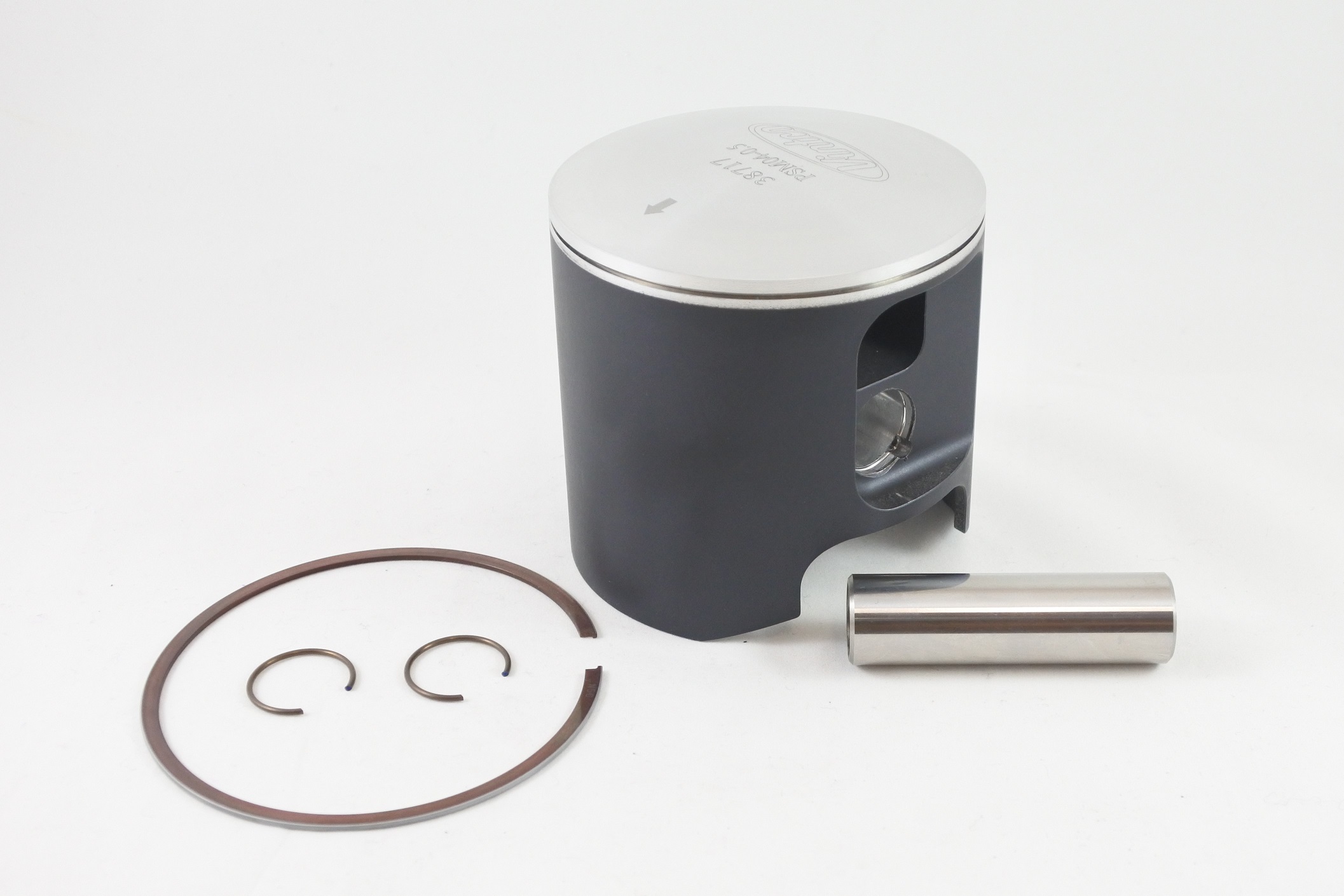 PISTON KIT 81-84 MAICO 490 87.0MM 0.5MM OVER VINTCO PSM04-0.5 image 1