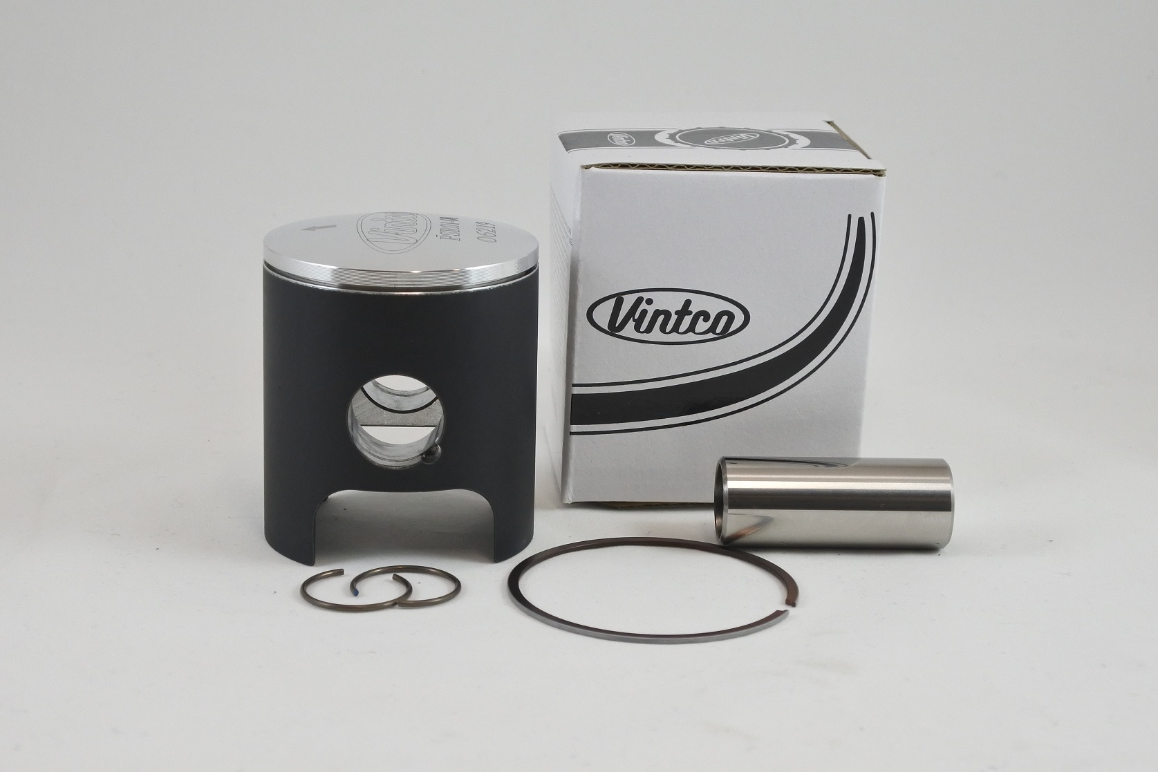 PISTON KIT 74-81 CAN AM SWM TNT MX QUALIFIER FUN 125 54.0mm STANDARD VINTCO PSR01-00 thumbnail 2