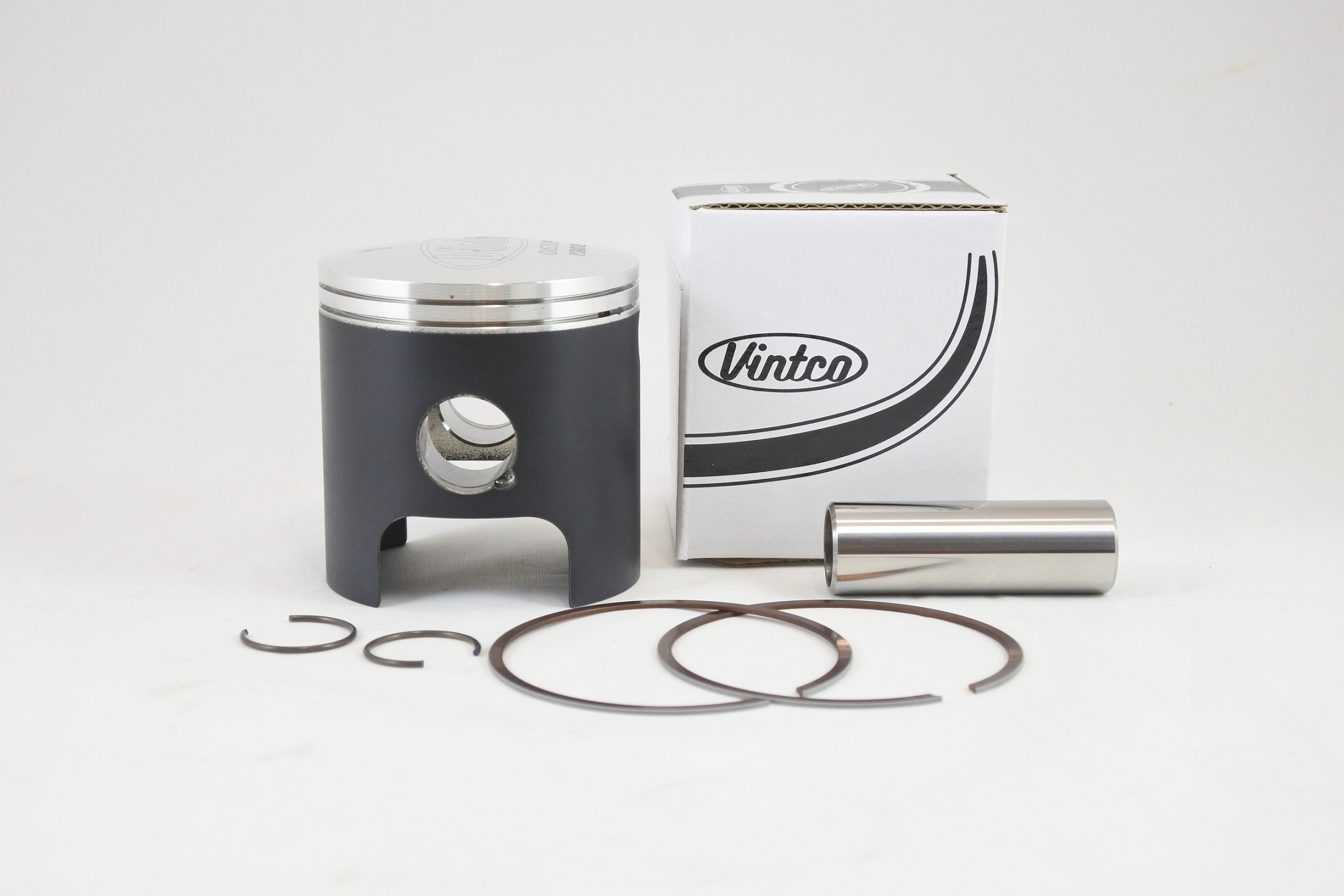 PISTON KIT 74-81 CAN AM SWM MX TNT QUALIFIER 175 62.5mm 0.5mm OVER VINTCO PSR02-0.5 thumbnail 2