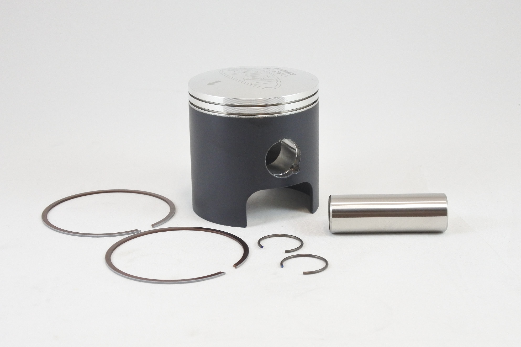 PISTON KIT 74-81 CAN AM SWM 175 MX TNT QUALIFIER 63.0mm 1.0mm OVER VINTCO PSR02-1.0 image 1