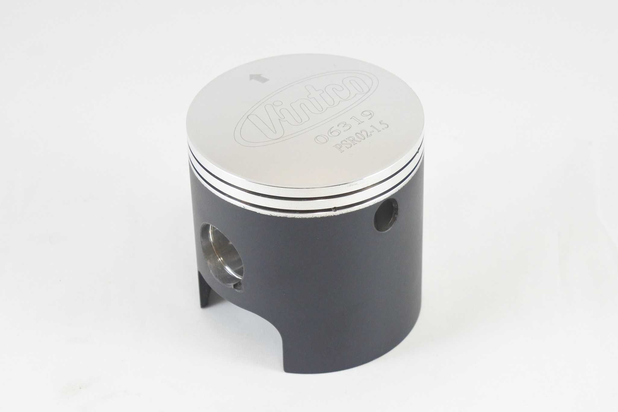 PISTON KIT 74-81 CAN AM SWM MX TNT QUALIFIER 175 63.5mm VINTCO PSR02-1.5 thumbnail 5