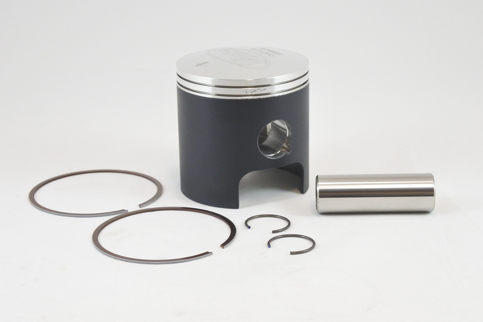 PISTON KIT 74-81 CAN AM SWM MX TNT QUALIFIER 175 64.0mm 2.0mm OVER VINTCO PSR02-2.0 image 1