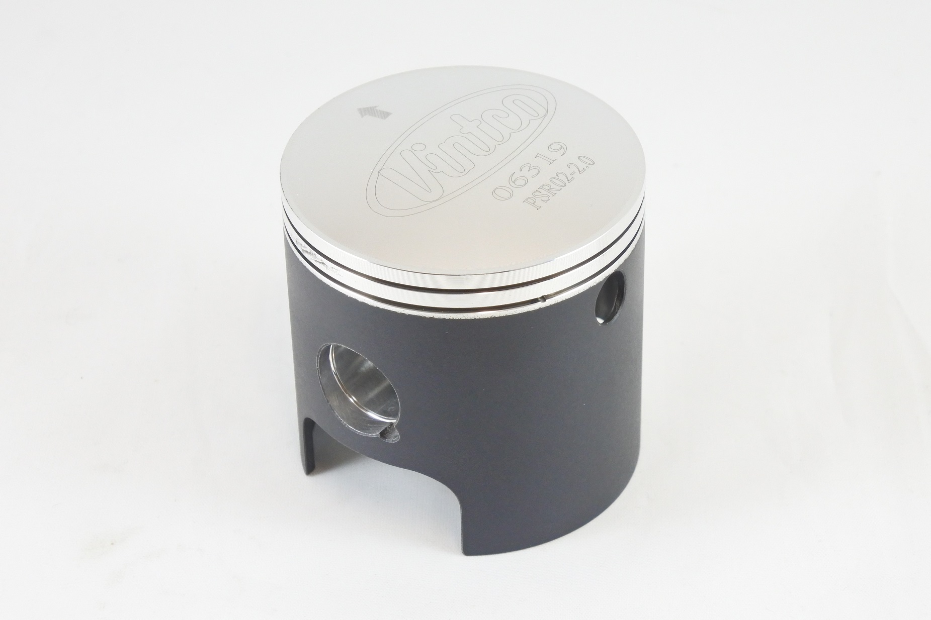 PISTON KIT 74-81 CAN AM SWM MX TNT QUALIFIER 175 64.0mm 2.0mm OVER VINTCO PSR02-2.0 thumbnail 5