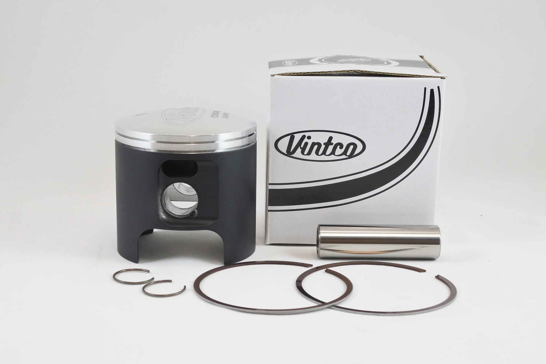 PISTON KIT 74-78 CAN AM SWM MX TNT QUALIFIER 250 74.5mm 0.5mm OVER VINTCO PSR03-0.5 thumbnail 2