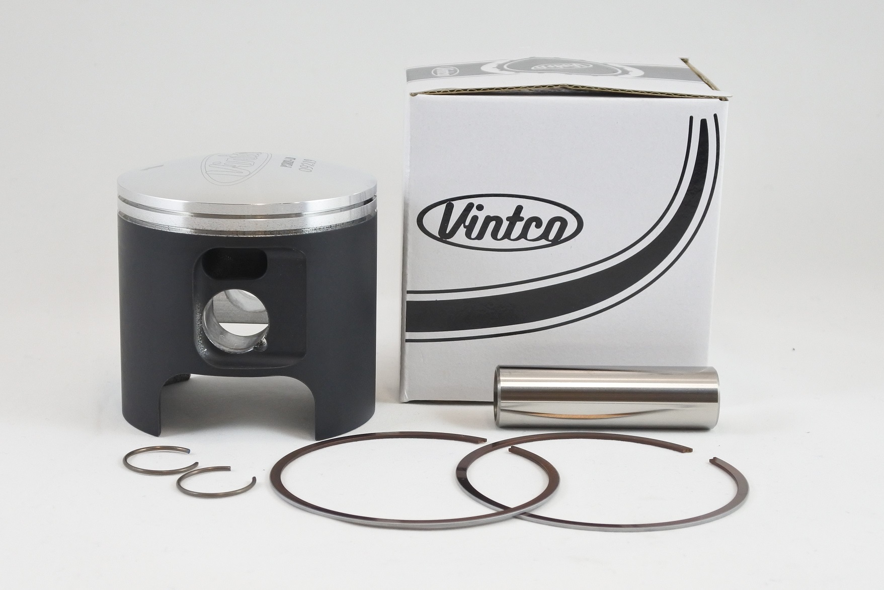 PISTON KIT 74-78 CAN AM SWM MX TNT QUALIFIER 250 75.0mm 1.0mm OVER VINTCO PSR03-1.0 thumbnail 2