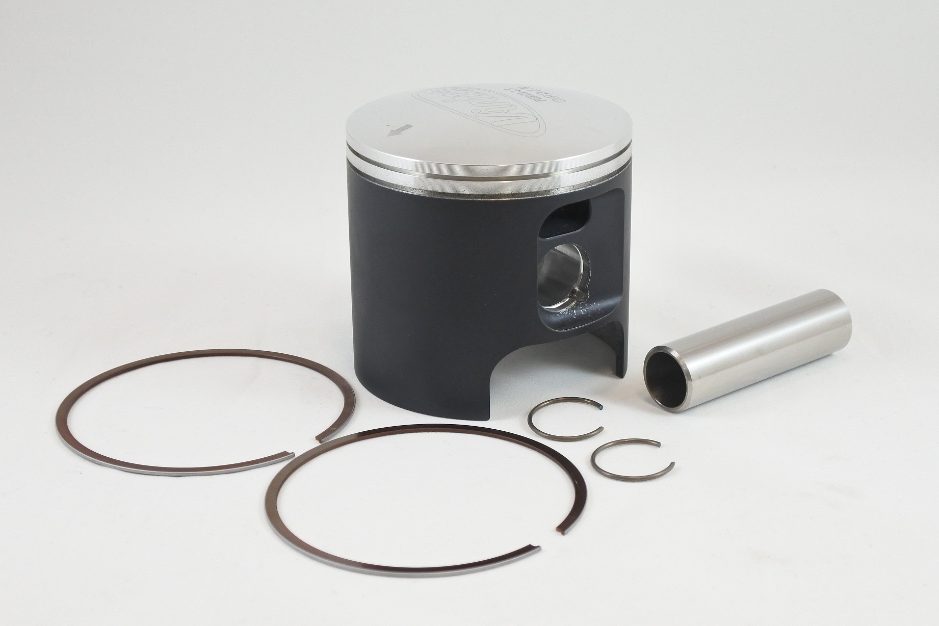 PISTON KIT 74-78 CAN AM SWM MX TNT QUALIFIER 250 75.5mm OVER VINTCO PSR03-1.5 image 1