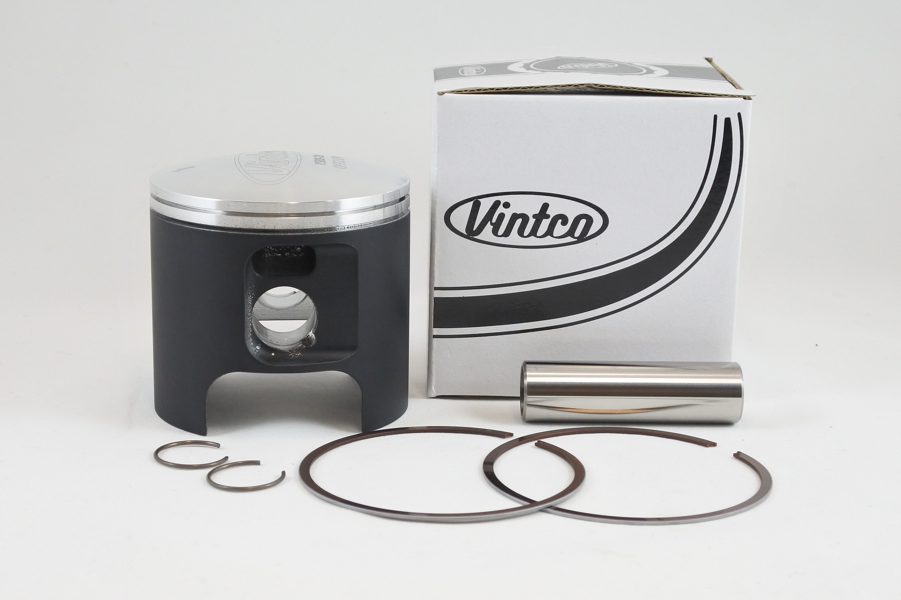 PISTON KIT 74-78 CAN AM SWM MX TNT QUALIFIER 250 76.0mm 2.0mm OVER VINTCO PSR03-2.0 thumbnail 2