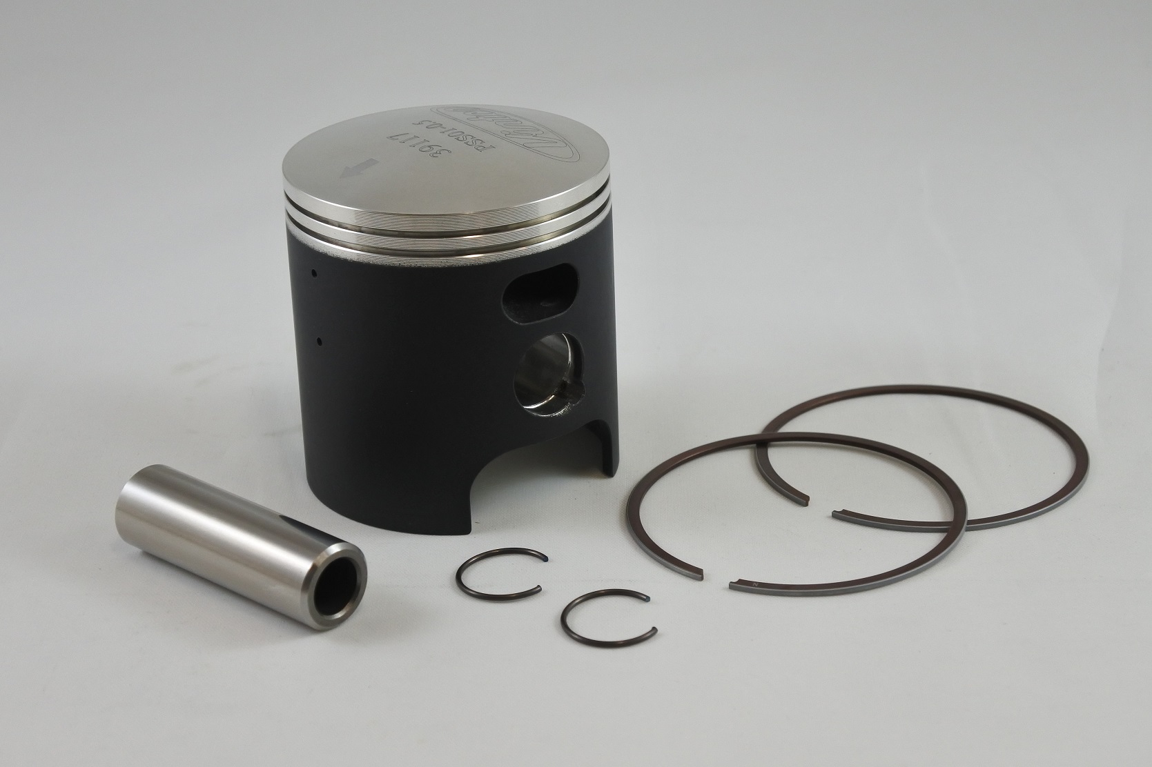 PISTON KIT 77-80 SUZUKI RM 125 54.5mm 0.5mm OVER VINTCO PSS01-0.5 image 1