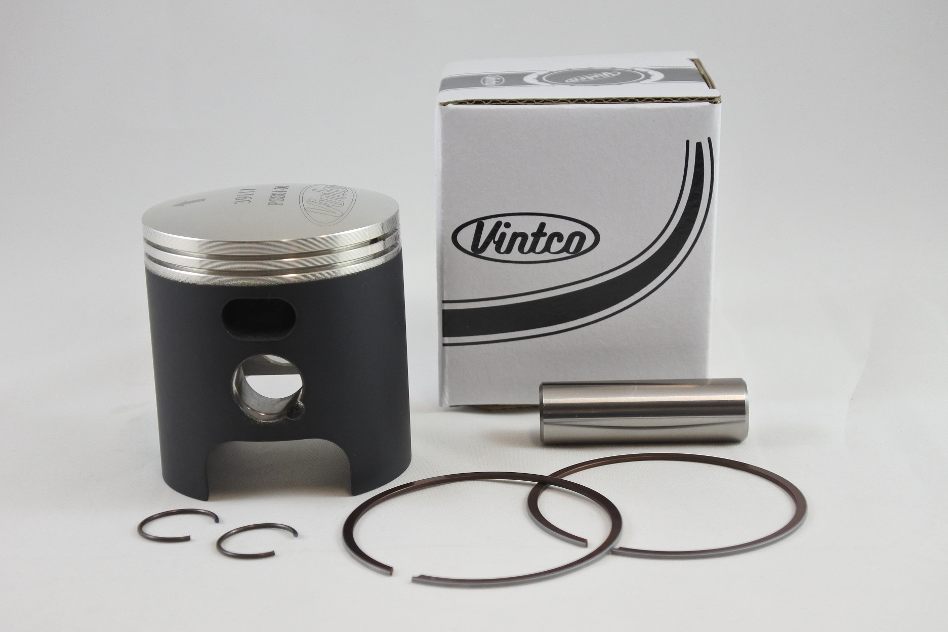 PISTON KIT 77-80 SUZUKI RM 125 54.0mm STANDARD VINTCO PSS01-00 thumbnail 2