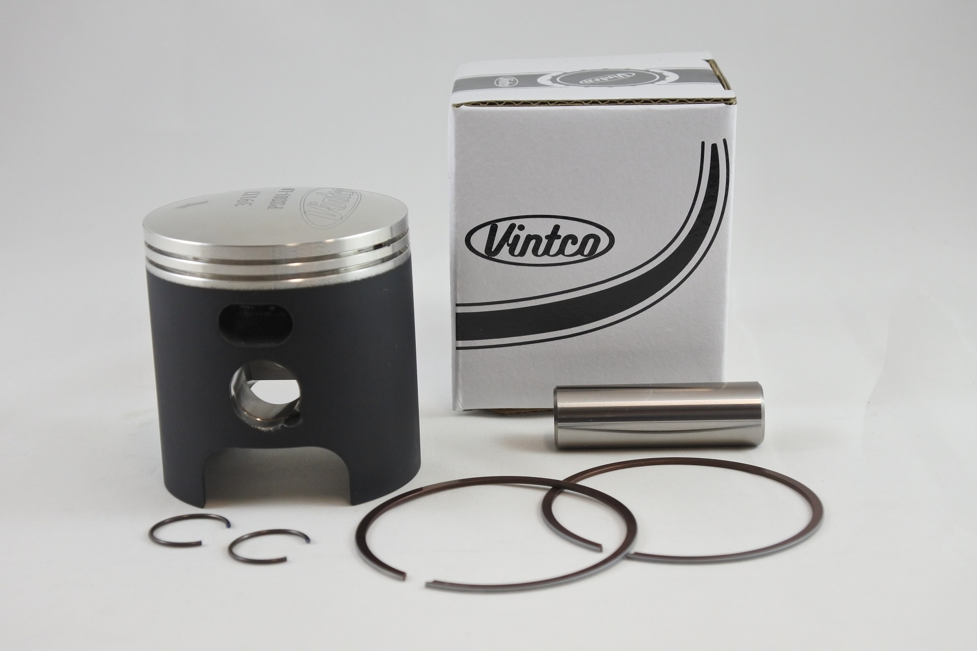 PISTON KIT 77-80 SUZUKI RM 125 55.0mm OVER VINTCO PSS01-1.0 thumbnail 2