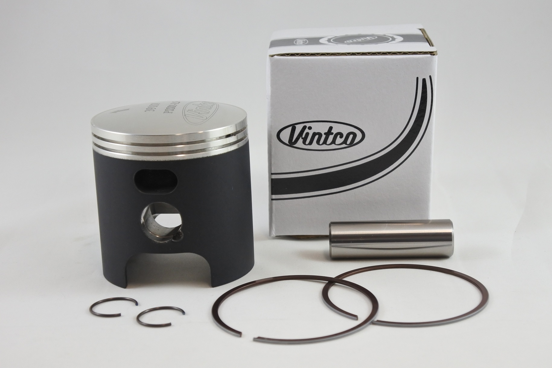 PISTON KIT 77-80 SUZUKI RM 125 55.5mm OVERSIZE VINTCO PSS01-1.5 thumbnail 2