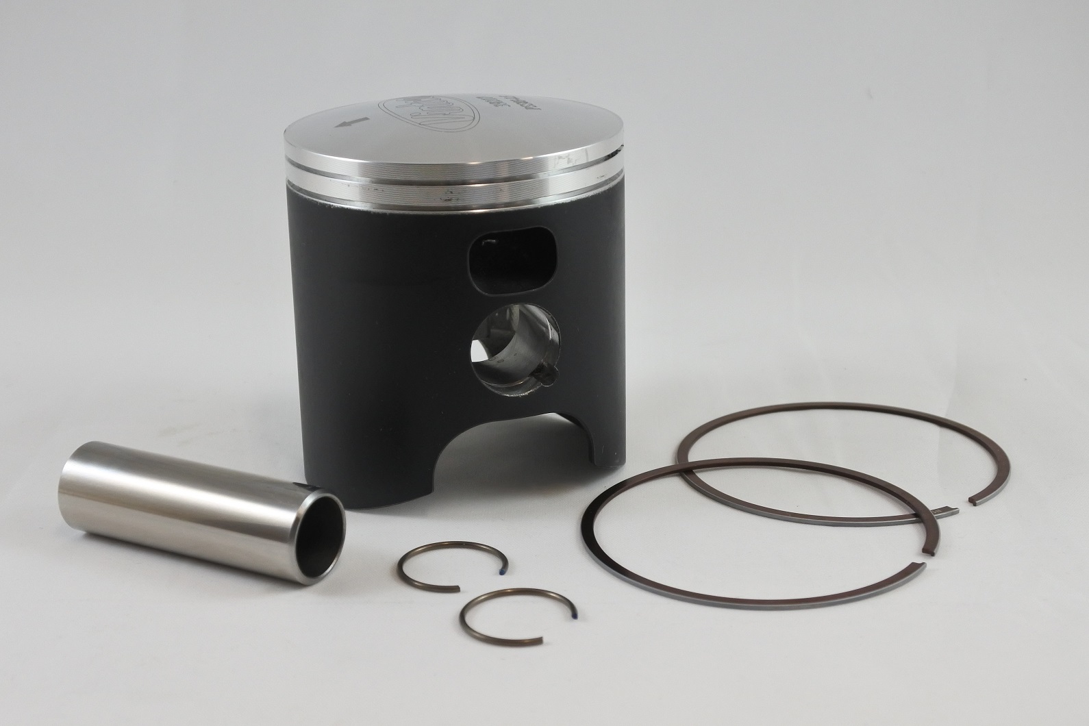 PISTON KIT 77-81 SUZUKI PE RM RS 250 68.5mm 1.5mm OVER VINTCO PSS03-1.5 image 1