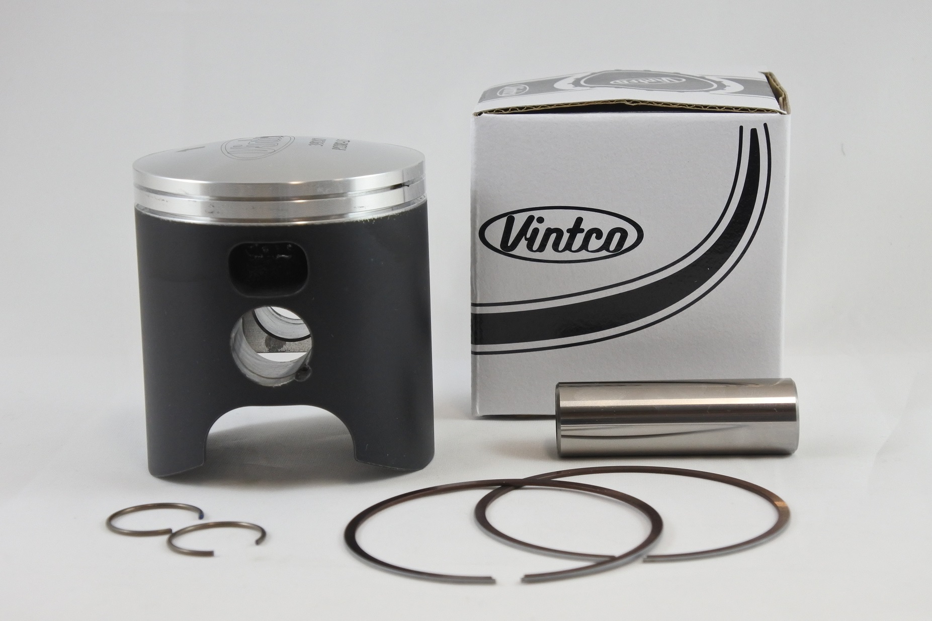 PISTON KIT 77-81 SUZUKI PE RM RS 250 68.5mm 1.5mm OVER VINTCO PSS03-1.5 thumbnail 2