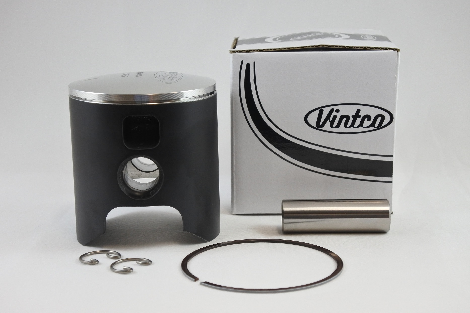 PISTON KIT 76-77 SUZUKI RM 370 77.0mm STANDARD VINTCO PSS04-00 thumbnail 2