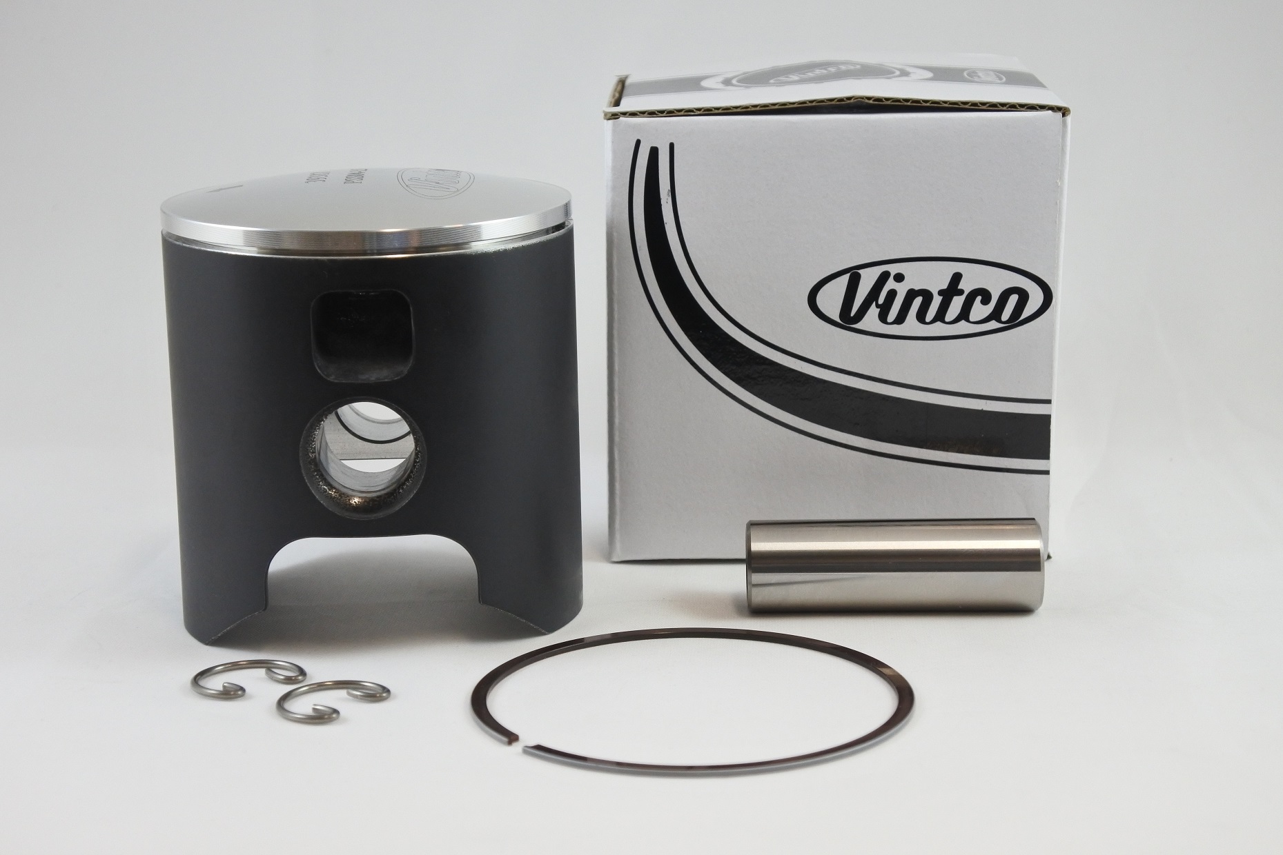 PISTON KIT 76-77 SUZUKI RM 370 78.5mm 1.5mm OVER VINTCO PSS04-1.5 thumbnail 2