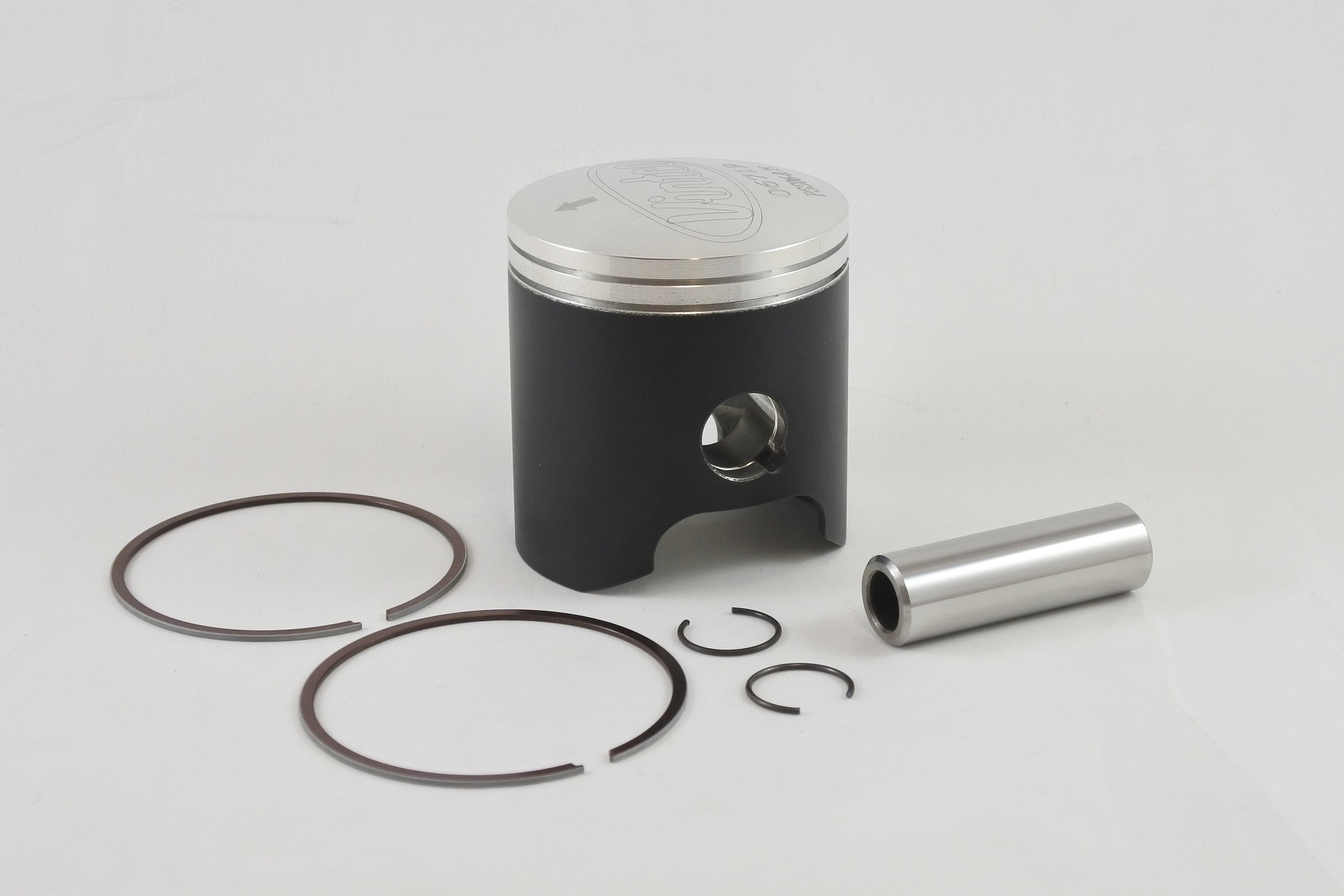 PISTON KIT 81-83 SUZUKI RM 125 54.75mm 0.75mm OVER VINTCO PSS06-0.75 image 1