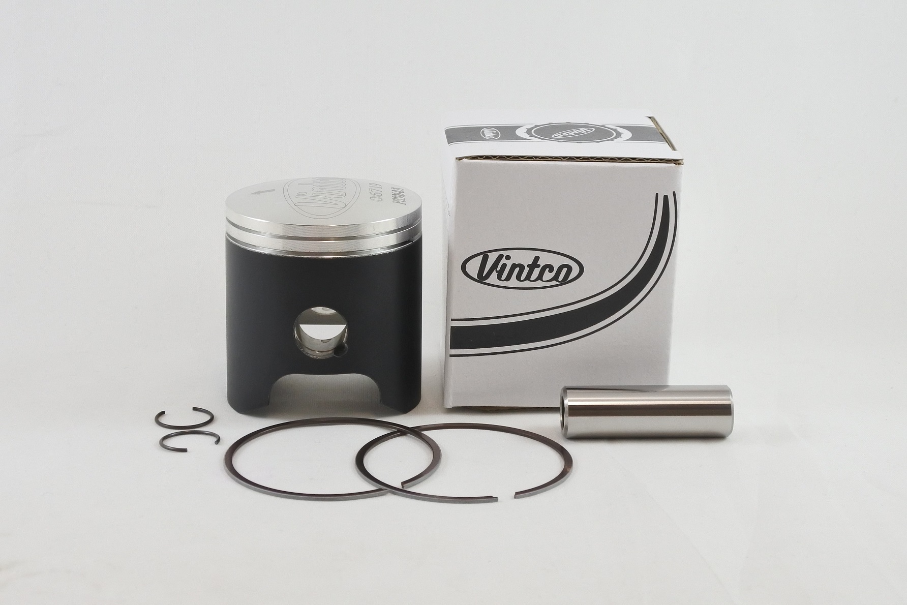 PISTON KIT 81-83 SUZUKI RM 125 54.75mm 0.75mm OVER VINTCO PSS06-0.75 thumbnail 2