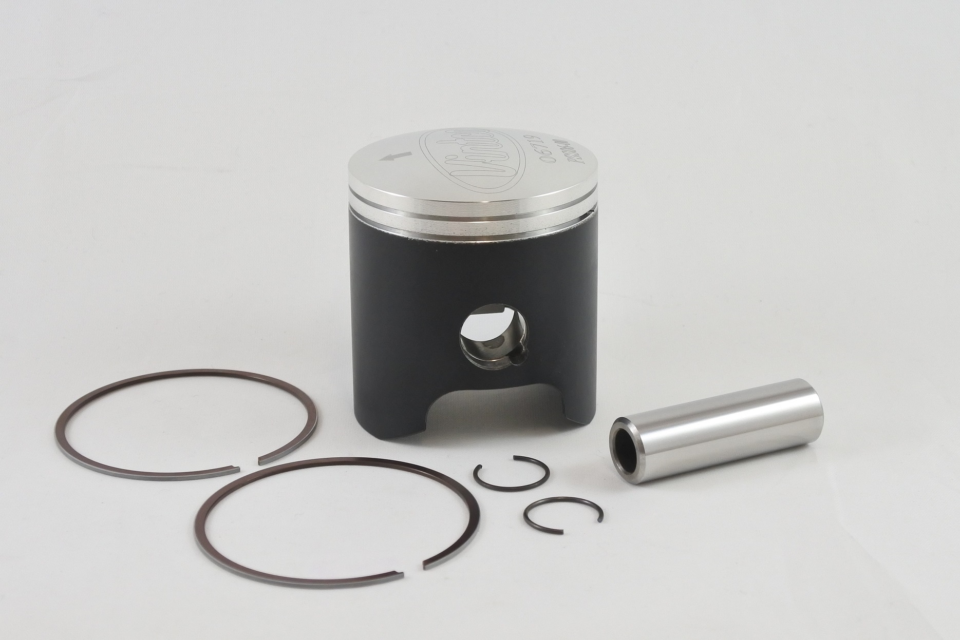 PISTON KIT 81-83 SUZUKI RM 125 54.0mm STANDARD VINTCO PSS06-00 image 1
