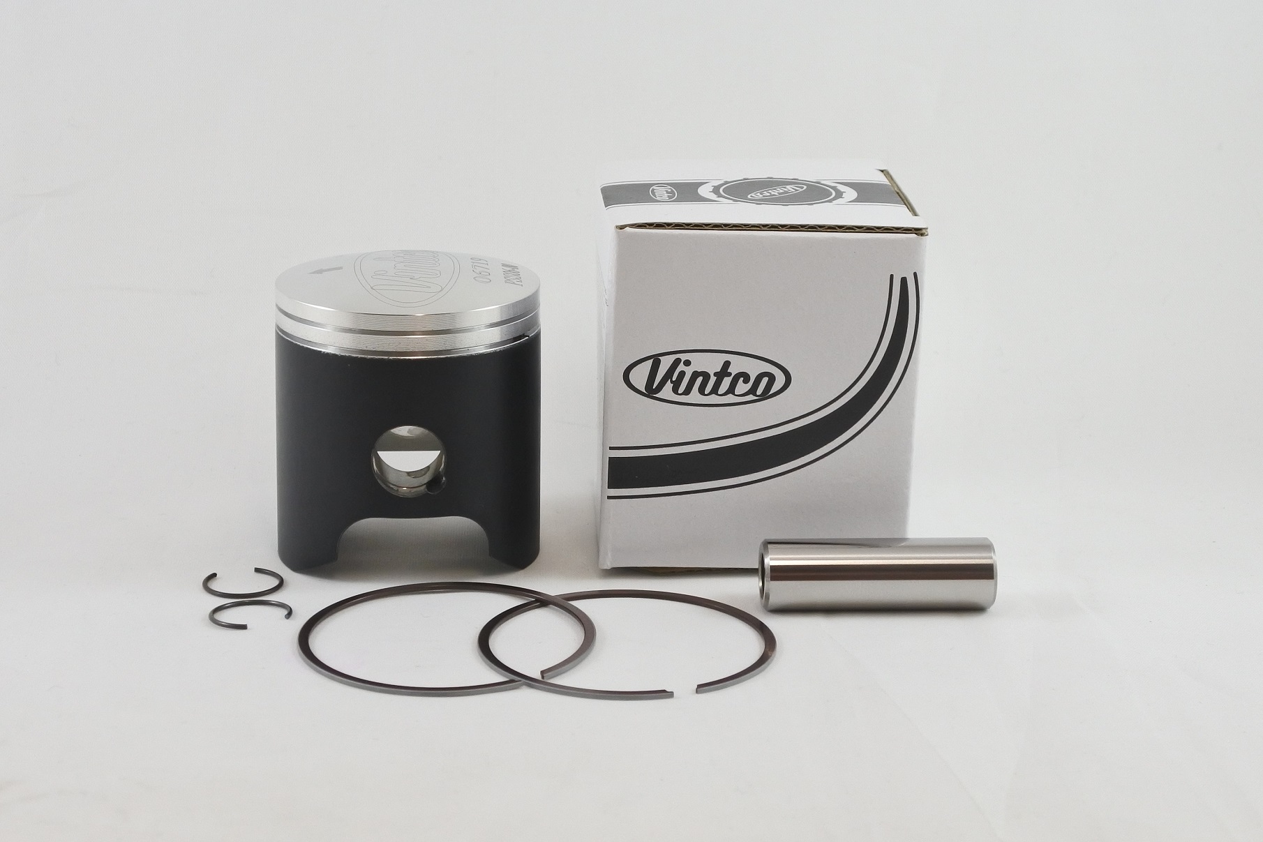 PISTON KIT 81-83 SUZUKI RM 125 54.0mm STANDARD VINTCO PSS06-00 thumbnail 2