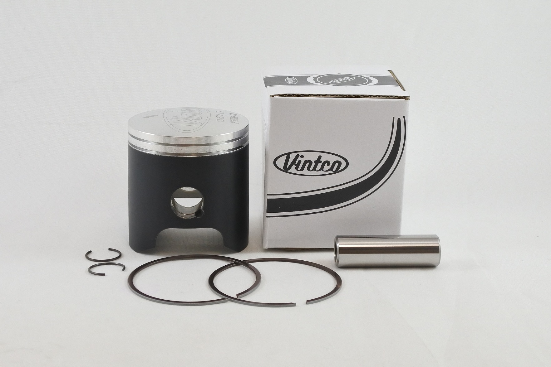 PISTON KIT 81-83 SUZUKI RM 125 55.0mm 1.0mm OVER VINTCO PSS06-1.0 thumbnail 2