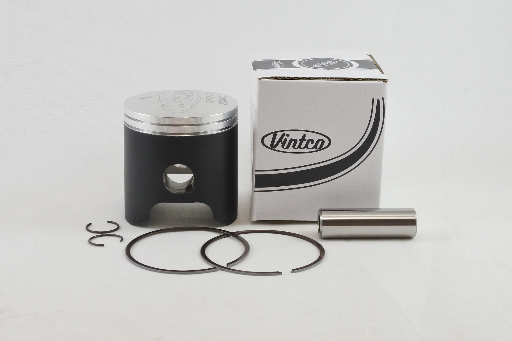 PISTON KIT 81-83 SUZUKI RM 125 55.5mm 1.5mm OVER VINTCO PSS06-1.5 thumbnail 2