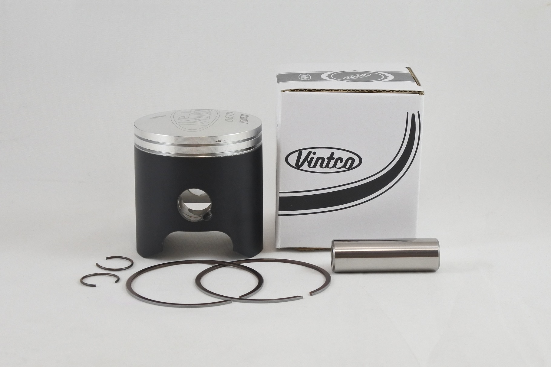 PISTON KIT 81-83 SUZUKI RM 125 56.0mm 2.0mm OVER VINTCO PSS06-2.0 thumbnail 2