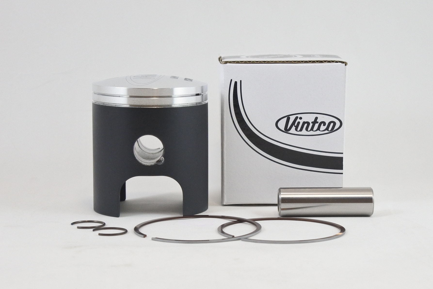 PISTON KIT 71-81 SUZUKI RV TC DS TS 125 56.5mm +0.5mm OVER VINTCO PSS07-0.5 thumbnail 2
