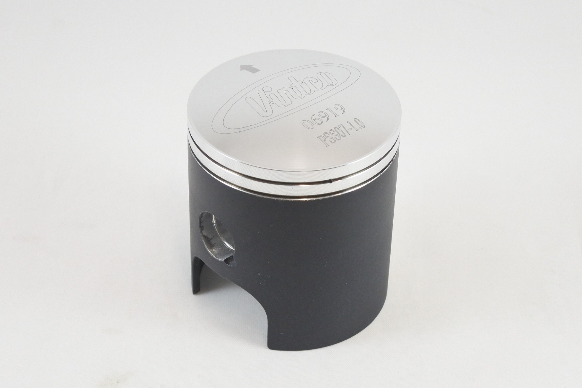 PISTON KIT 71-81 SUZUKI DS RV TC TS 125 57.0mm 1.0mm OVER VINTCO PSS07-1.0 thumbnail 5
