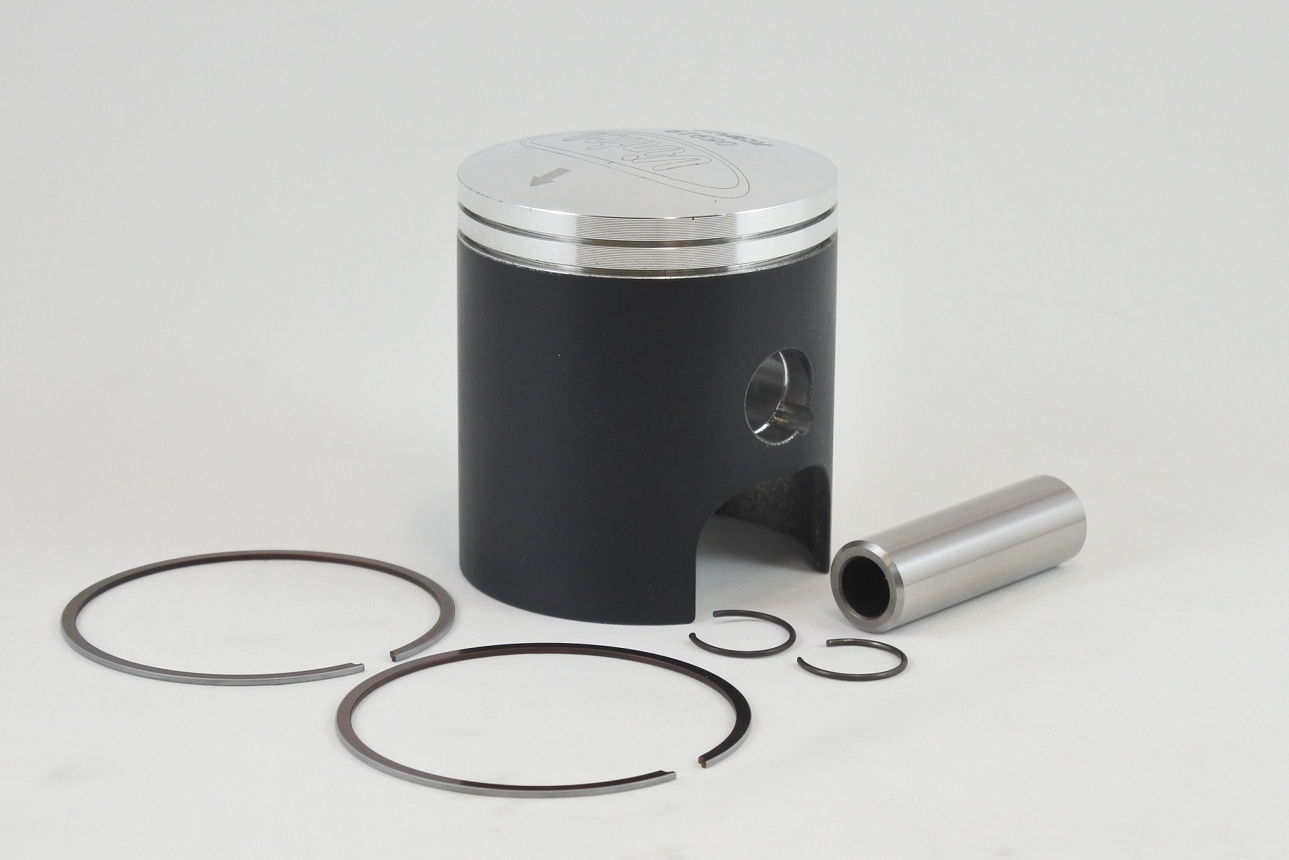 PISTON KIT 71-81 SUZUKI DS RV TC TS 125 57.5mm VINTCO PSS07-1.5 image 1