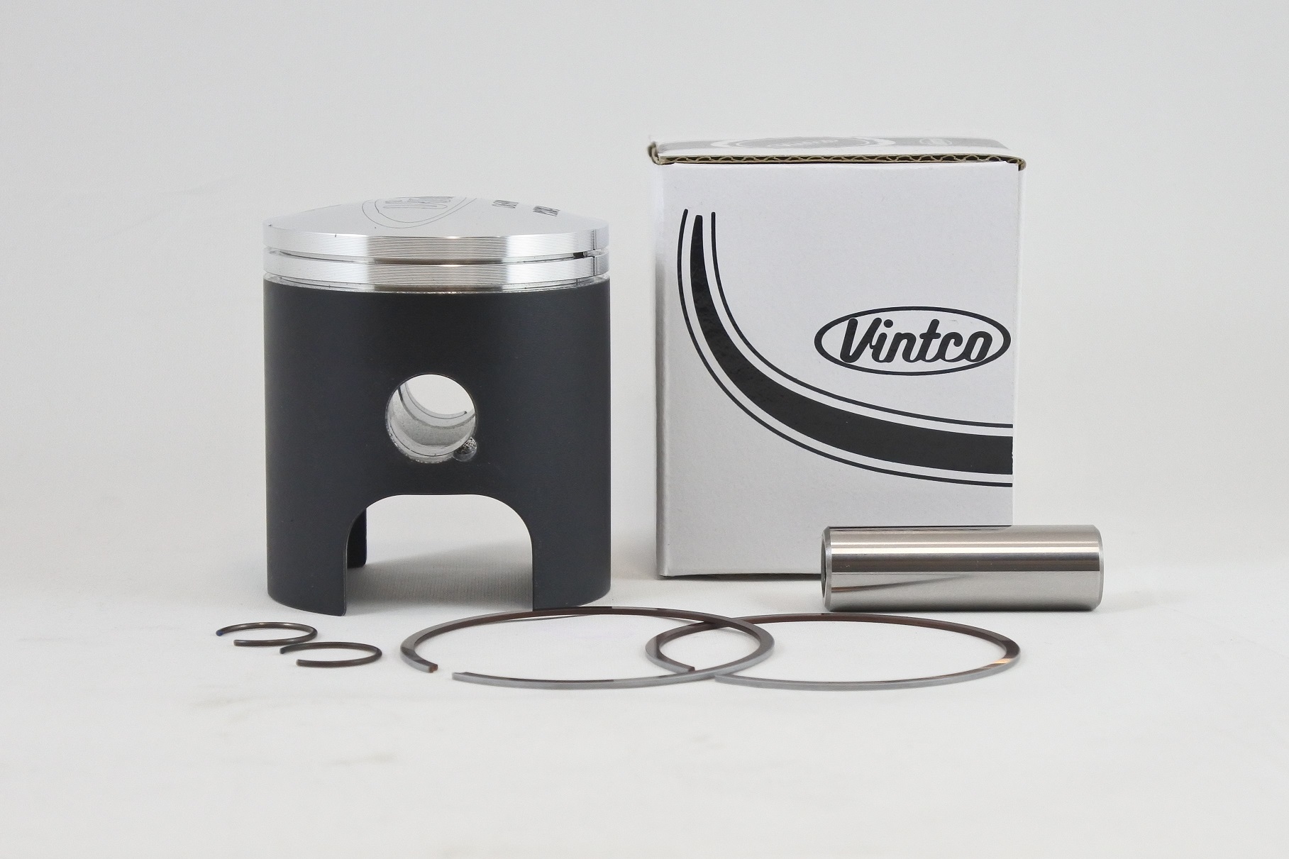 PISTON KIT 71-81 SUZUKI DS RV TC TS 125 57.5mm VINTCO PSS07-1.5 thumbnail 2
