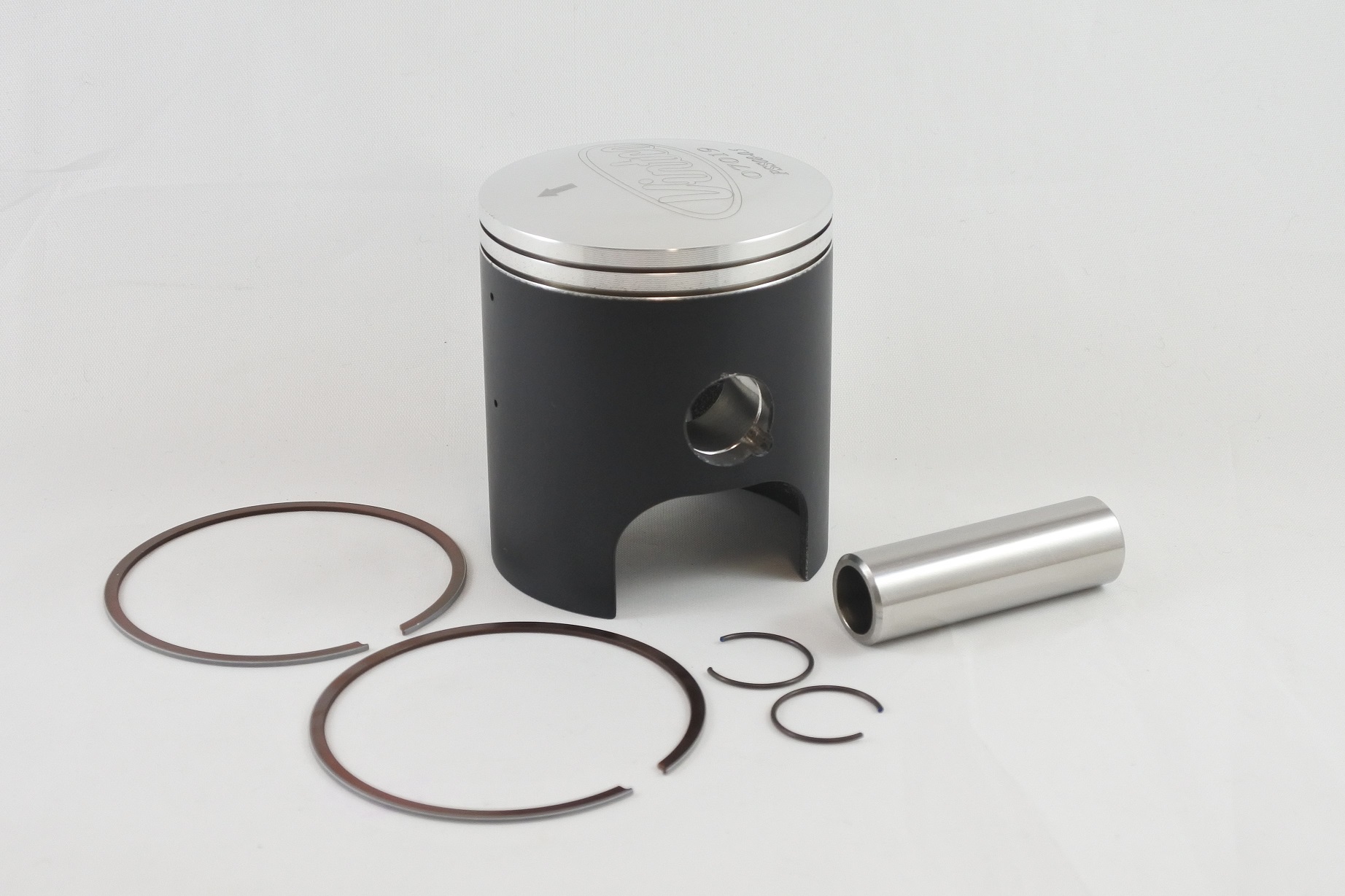 PISTON KIT 80-84 SUZUKI PE RS 175 62.5mm 0.5mm OVER VINTCO PSS08-0.5 image 1