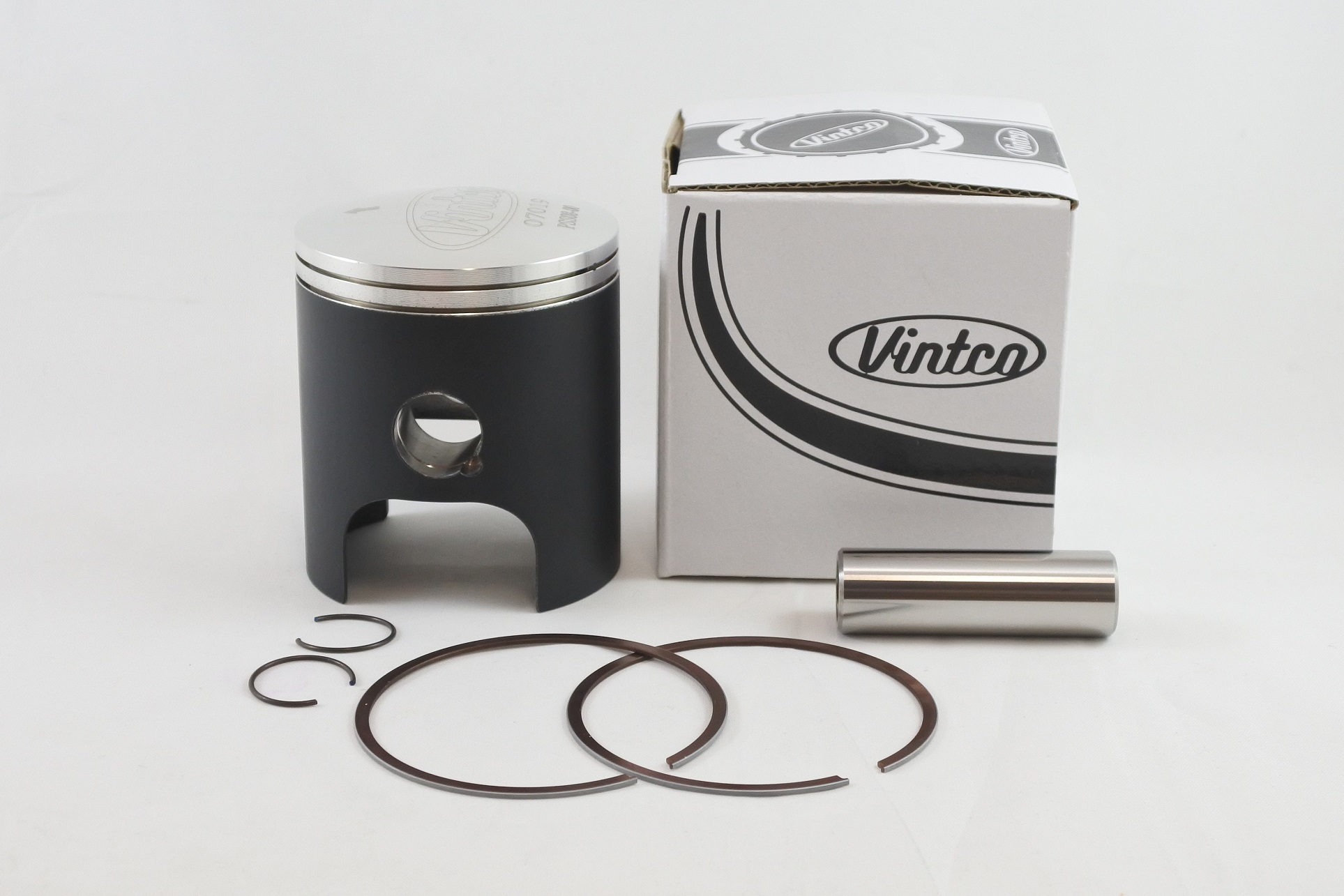 PISTON KIT 80-84 SUZUKI PE RS 175 62.0mm STANDARD VINTCO PSS08-00 thumbnail 2