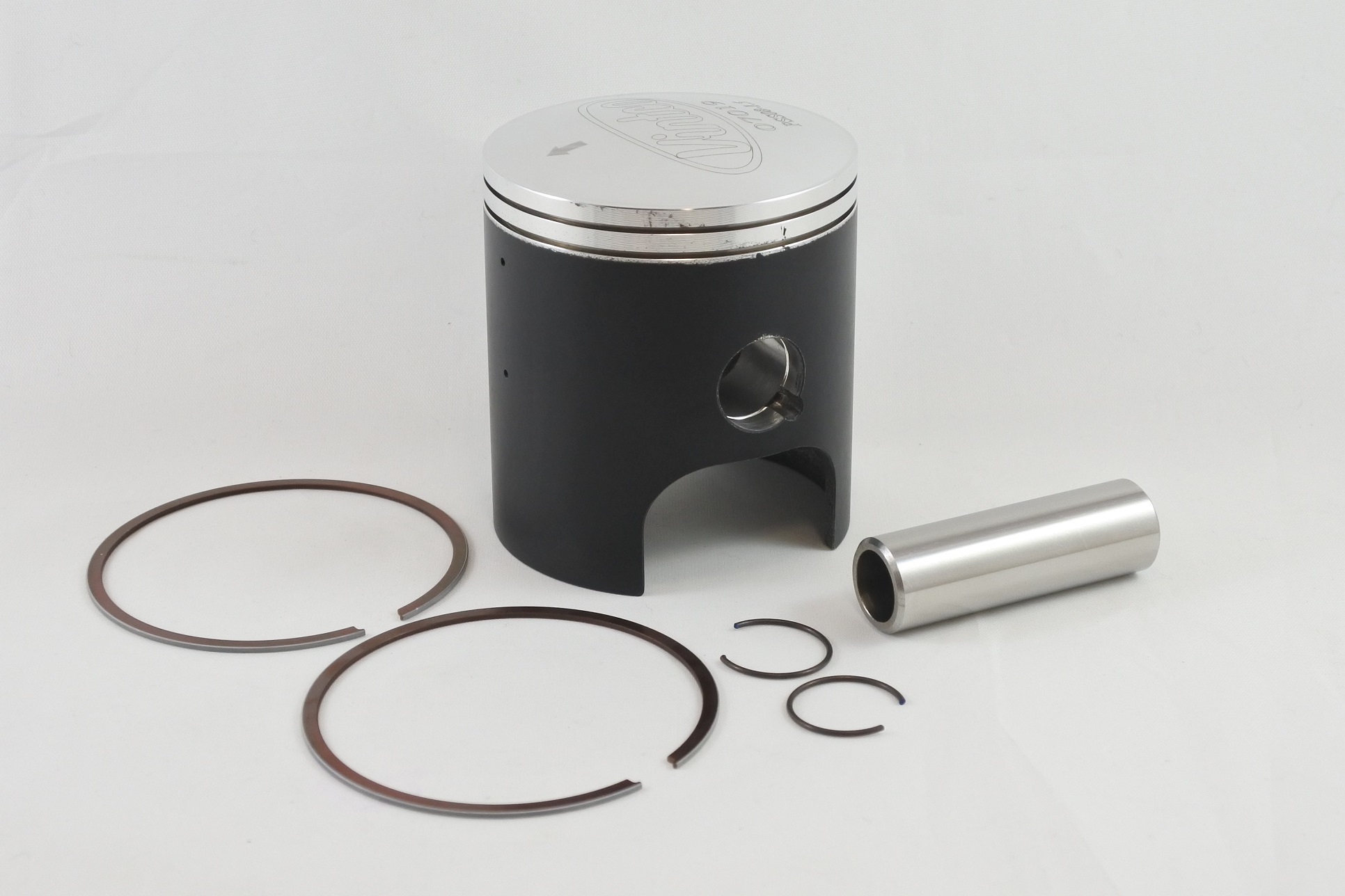 PISTON KIT 80-84 SUZUKI PE RS 175 63.5mm 1.5mm OVER VINTCO PSS08-1.5 image 1