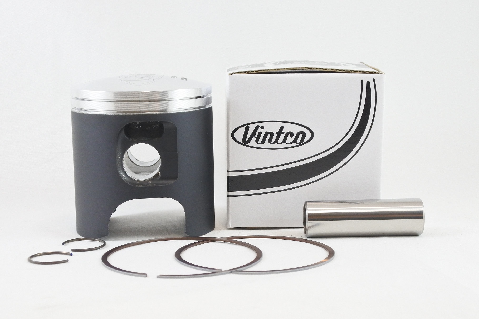 PISTON KIT 73-81 SUZUKI DS RL TS 250 71.0mm 1.0mm OVER VINTCO PSS09-1.0 thumbnail 2