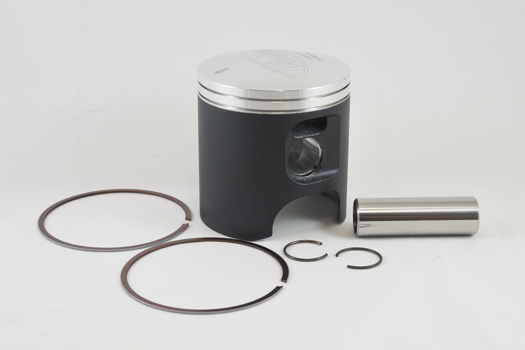 PISTON KIT 73-81 SUZUKI RL TS DS 250 72.0mm 2.0mm OVER VINTCO PSS09-2.0 image 1