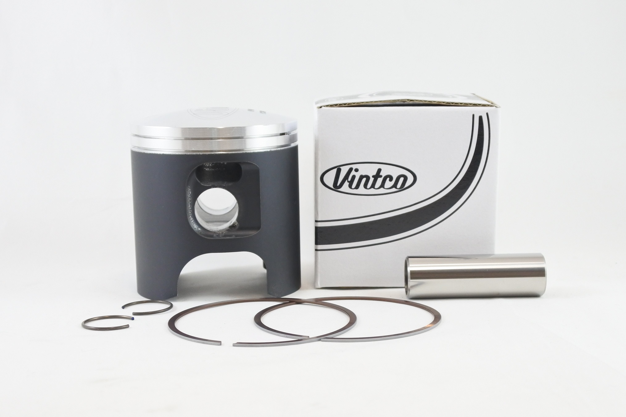 PISTON KIT 73-81 SUZUKI RL TS DS 250 72.0mm 2.0mm OVER VINTCO PSS09-2.0 thumbnail 2