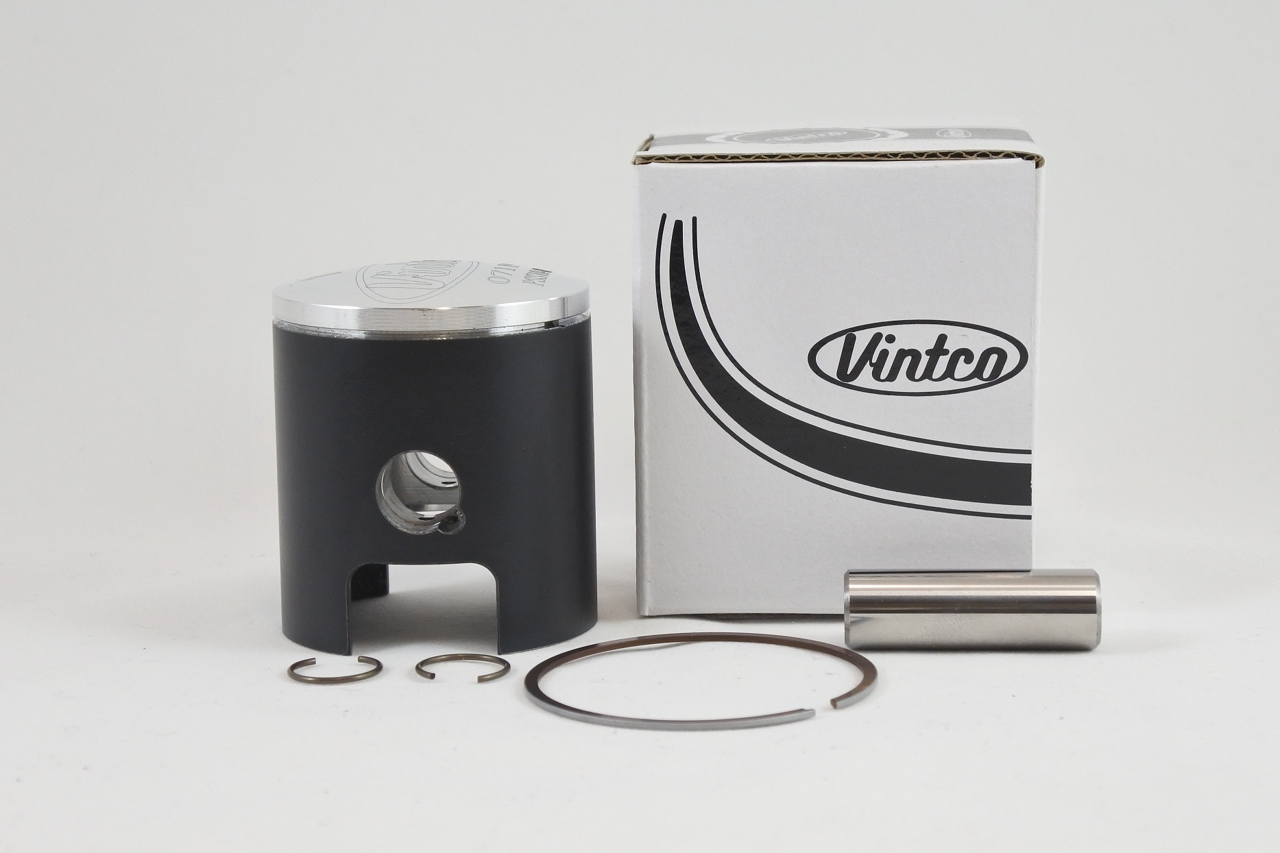 PISTON KIT 77-81 SUZUKI RM 80 49.0mm STANDARD VINTCO PSS10-00 thumbnail 2