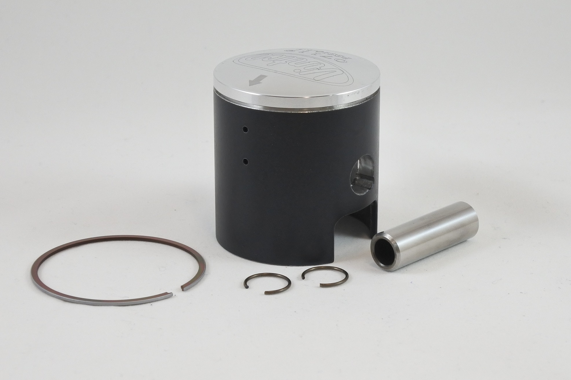 PISTON KIT 77-81 SUZUKI RM 80 50.5mm OVER VINTCO PSS10-1.5 image 1