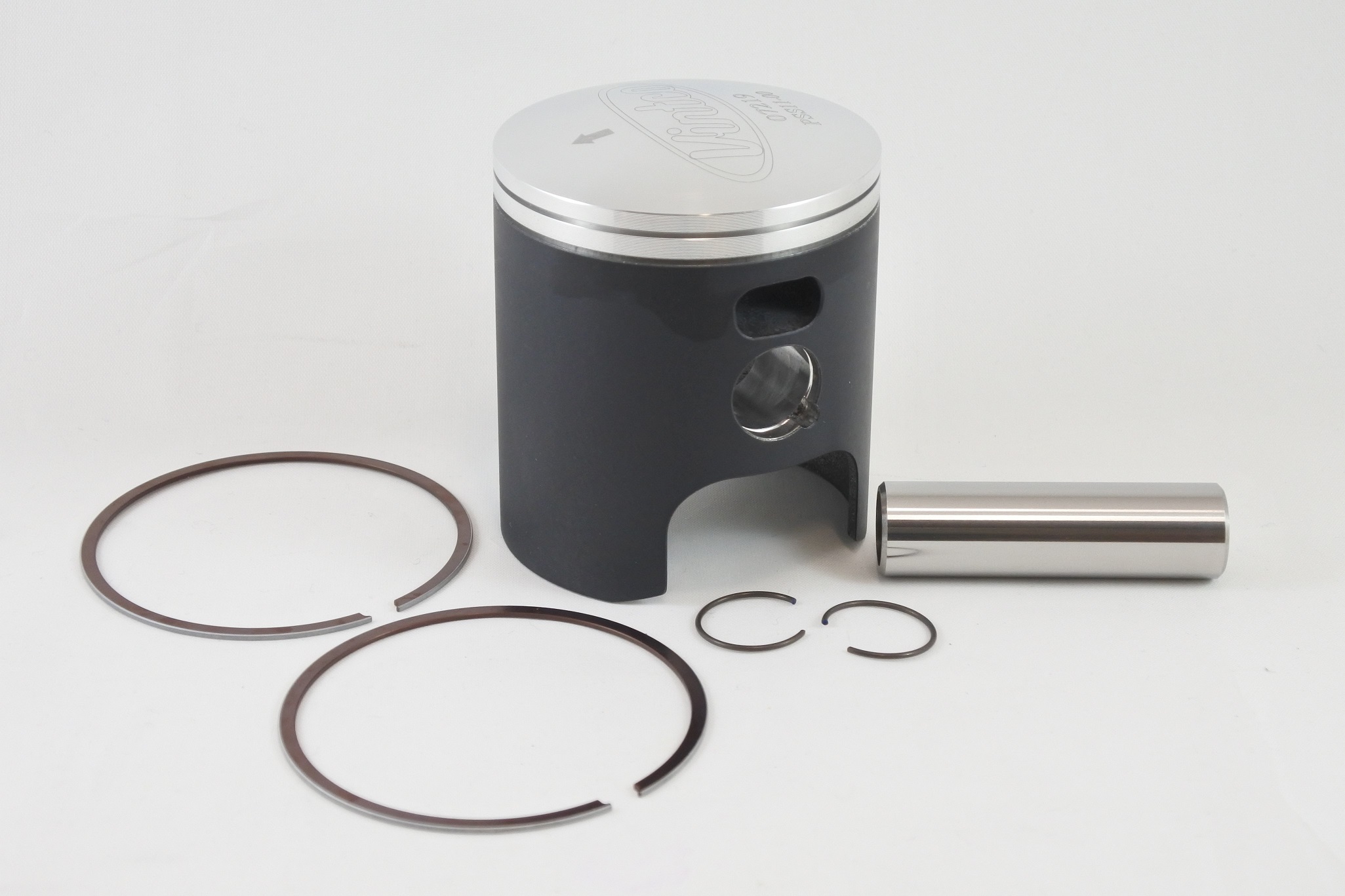 PISTON KIT 71-81 SUZUKI DS TC TS 185 64.0mm STANDARD VINTCO PSS11-00 image 1