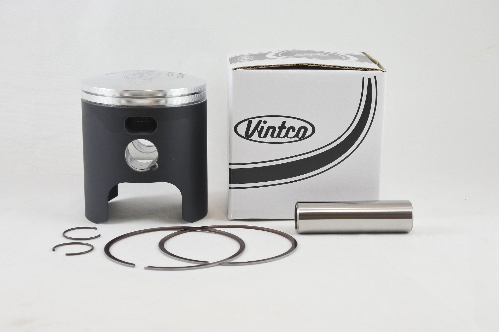 PISTON KIT 71-81 SUZUKI DS TC TS 185 64.0mm STANDARD VINTCO PSS11-00 thumbnail 2
