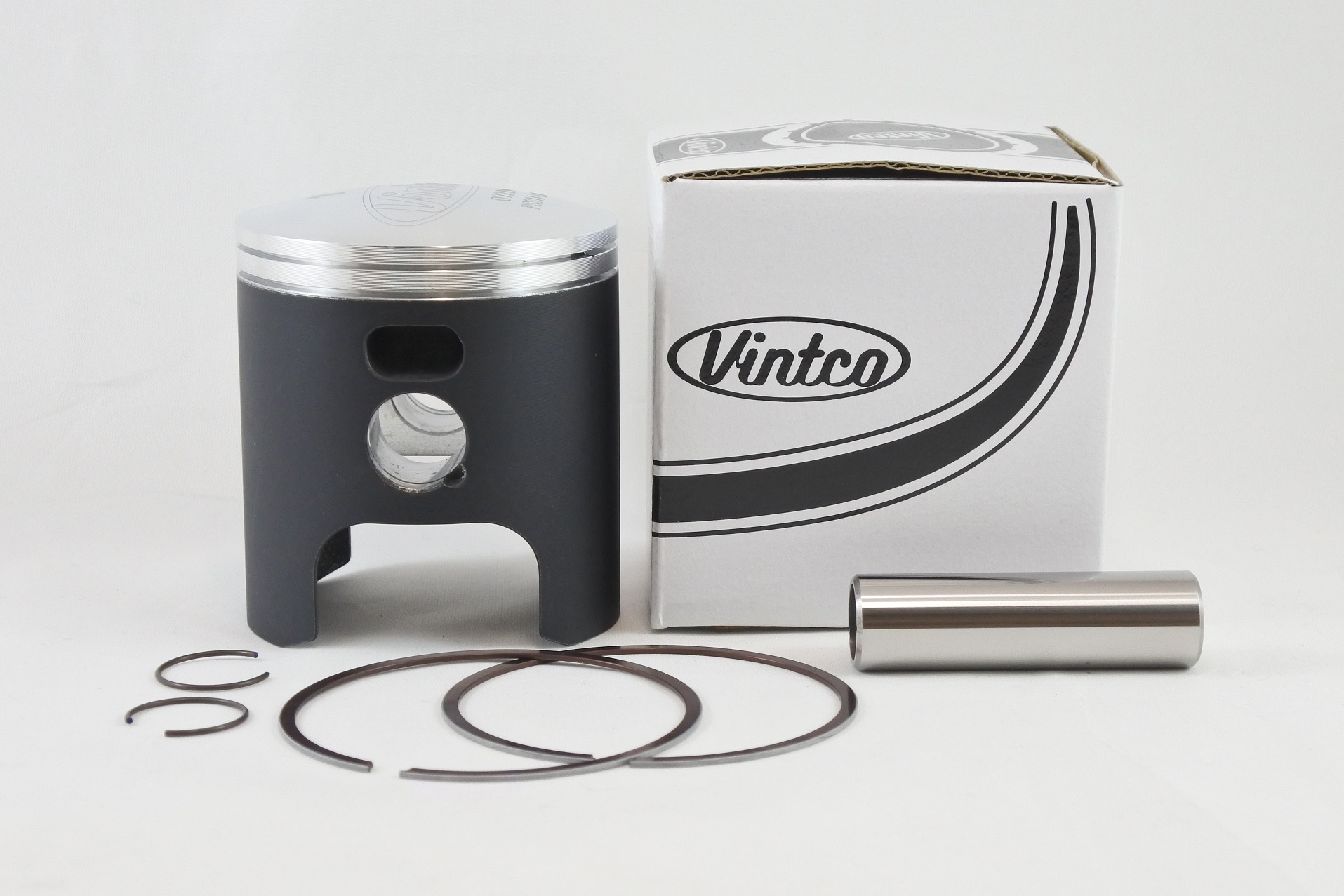PISTON KIT 71-81 SUZUKI DS TC TS 185 65.0mm +1.00mm OVER VINTCO PSS11-1.0 thumbnail 2