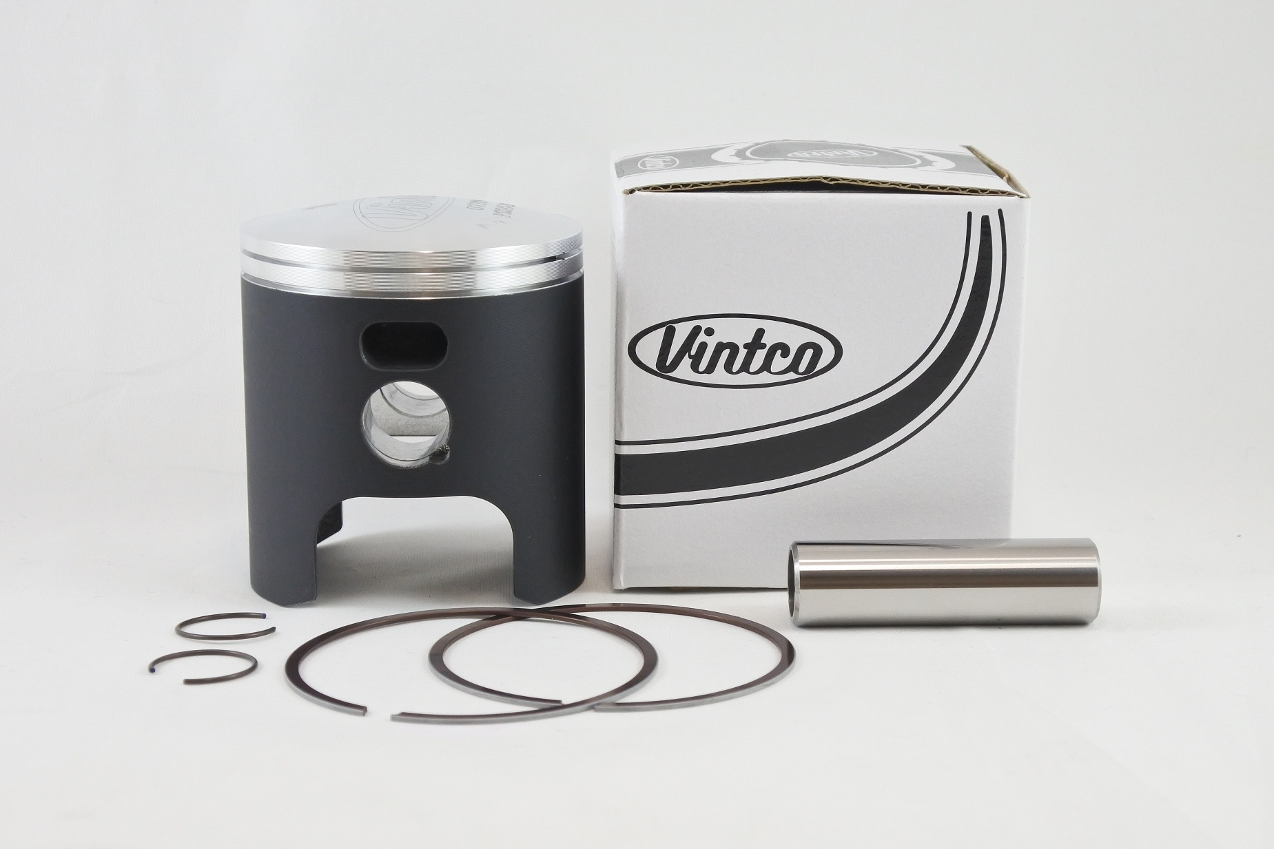 PISTON KIT 71-81 SUZUKI DS TC TS 185 65.5mm OVER VINTCO PSS11-1.5 thumbnail 2