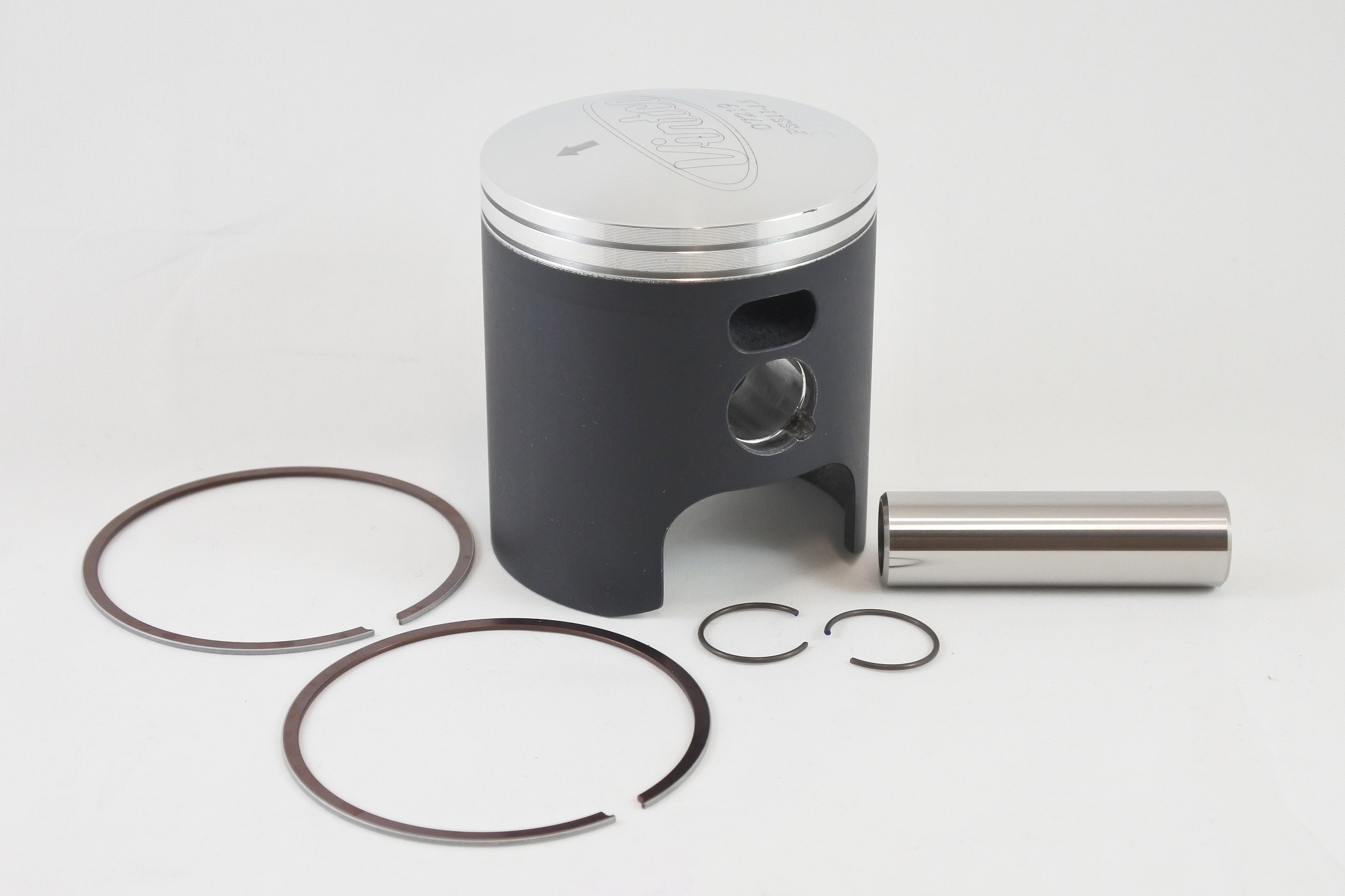 PISTON KIT 71-81 SUZUKI DS TC TS 185 66.0mm OVER VINTCO PSS11-2.0 image 1