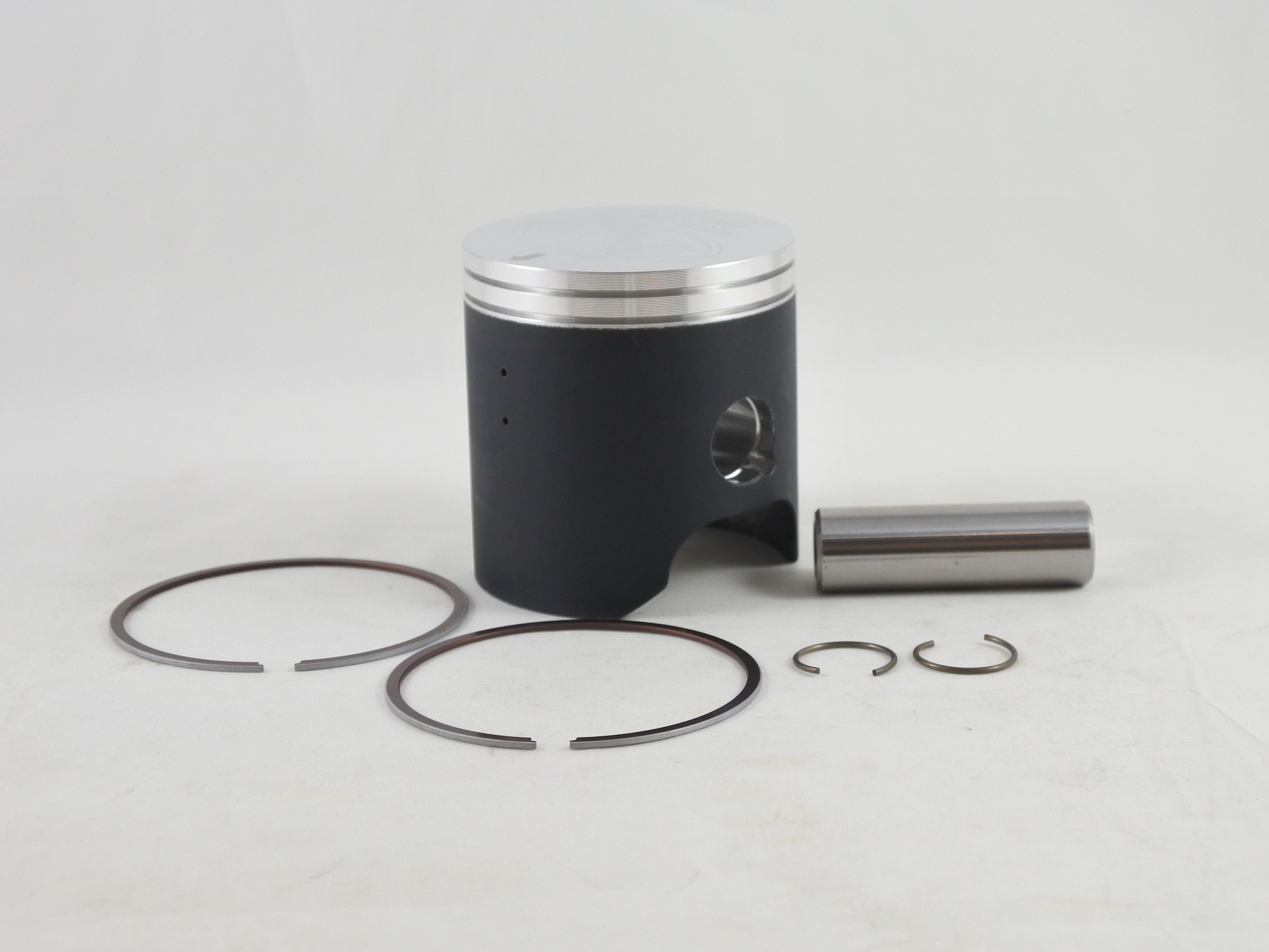 PISTON KIT 85-86 SUZUKI RM 125 55.00mm 1.00mm OVER VINTCO PSS12-1.0 image 1