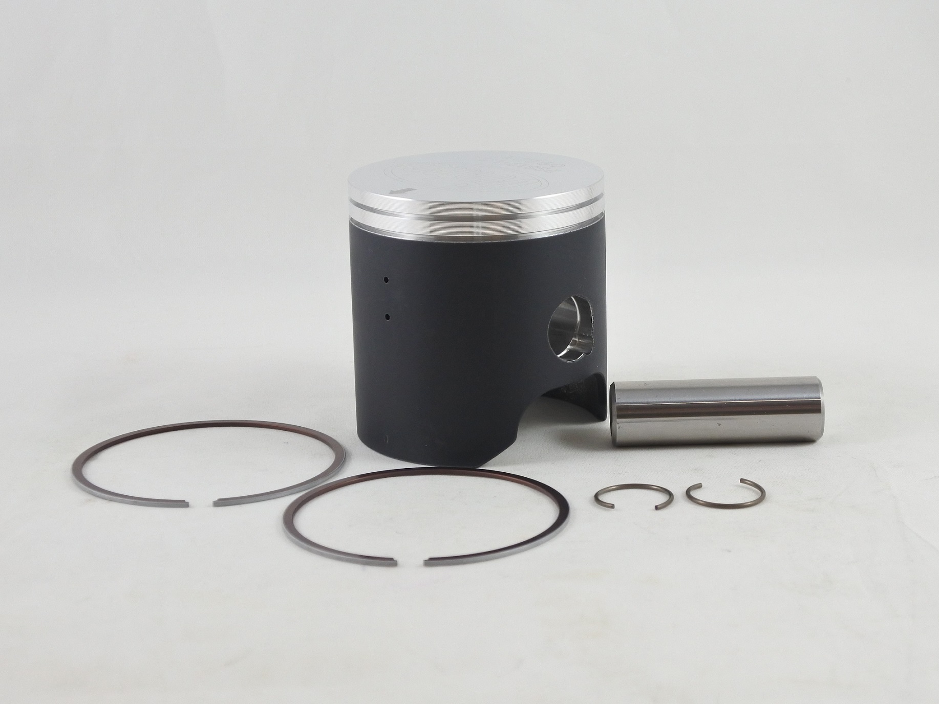 PISTON KIT 85-86 SUZUKI RM 125 55.50mm 1.50mm OVER VINTCO PSS12-1.5 image 1