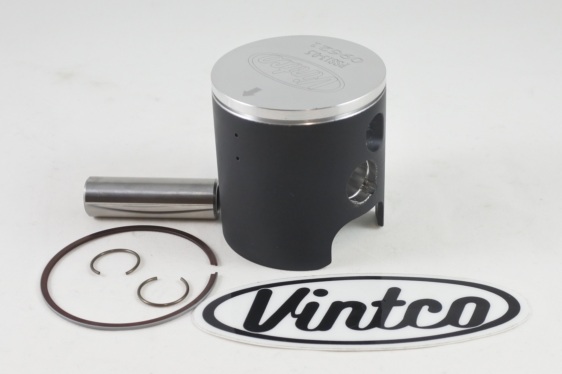 PISTON KIT 87-87 SUZUKI RM 125 54.5mm 0.5mm OVER VINTCO PSS13-0.5 image 1
