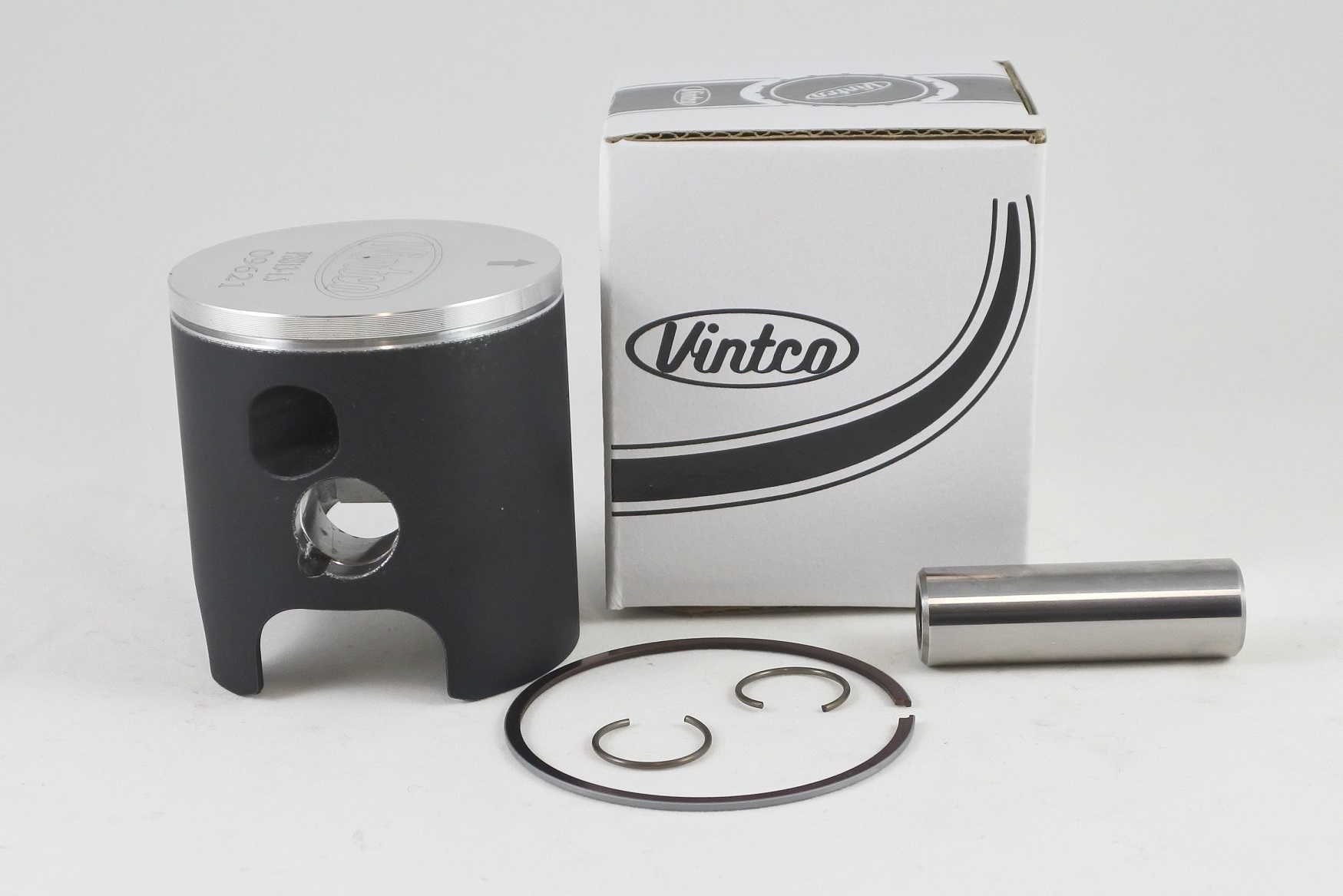 PISTON KIT 87-87 SUZUKI RM 125 55.5mm 1.5mm OVER VINTCO PSS13-1.5 thumbnail 2