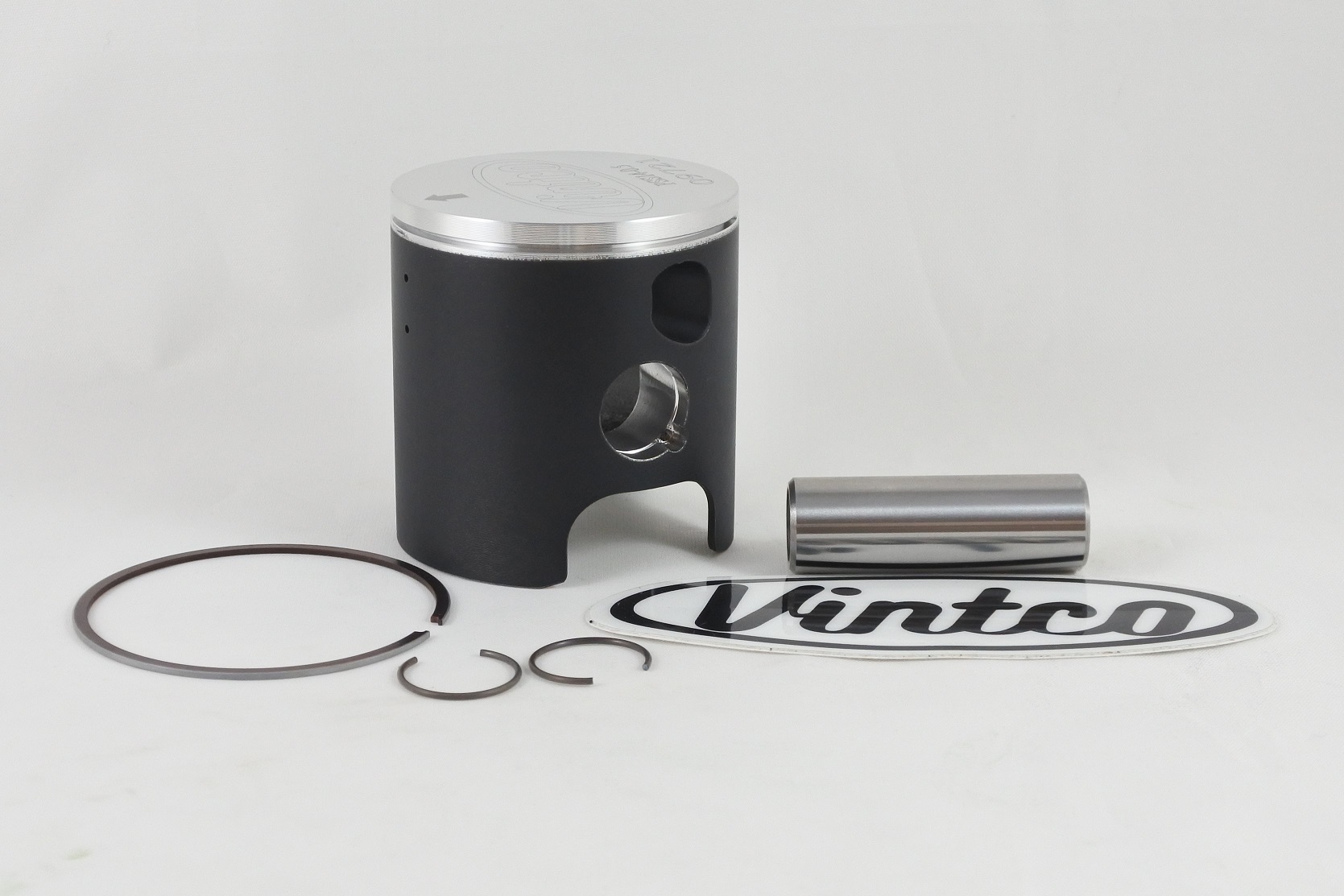 PISTON KIT 88-88 SUZUKI RM 125 54.5mm 0.5mm OVER VINTCO PSS14-0.5 image 1